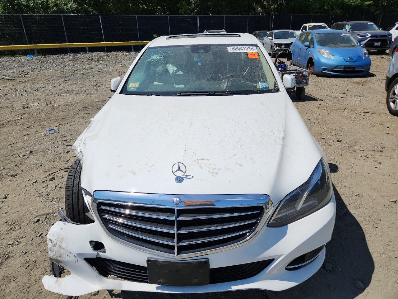2014 Mercedes-benz E 350 4matic White vin: WDDHF8JB4EA776221