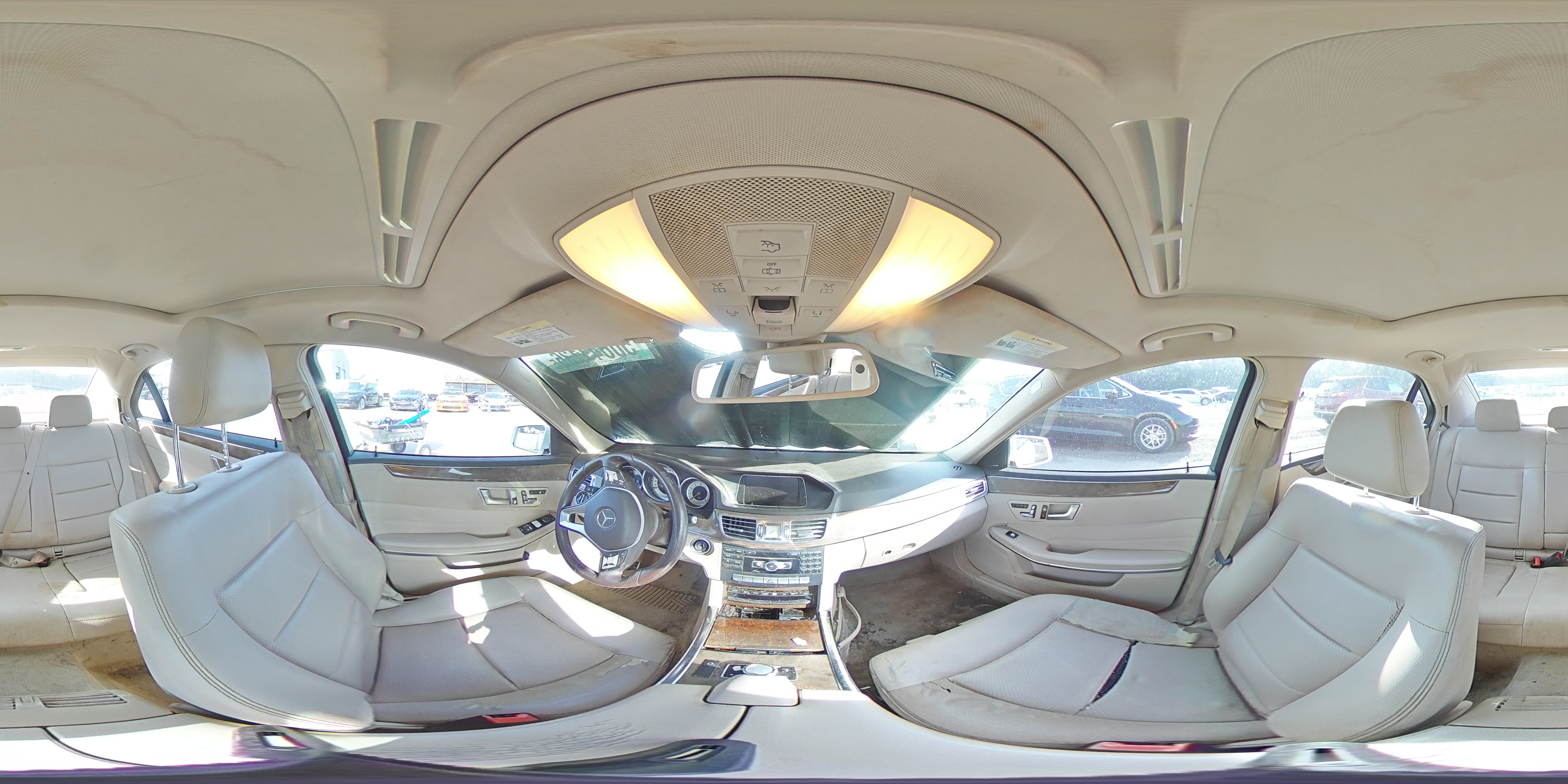 2014 Mercedes-benz E White vin: WDDHF8JB4EA792516