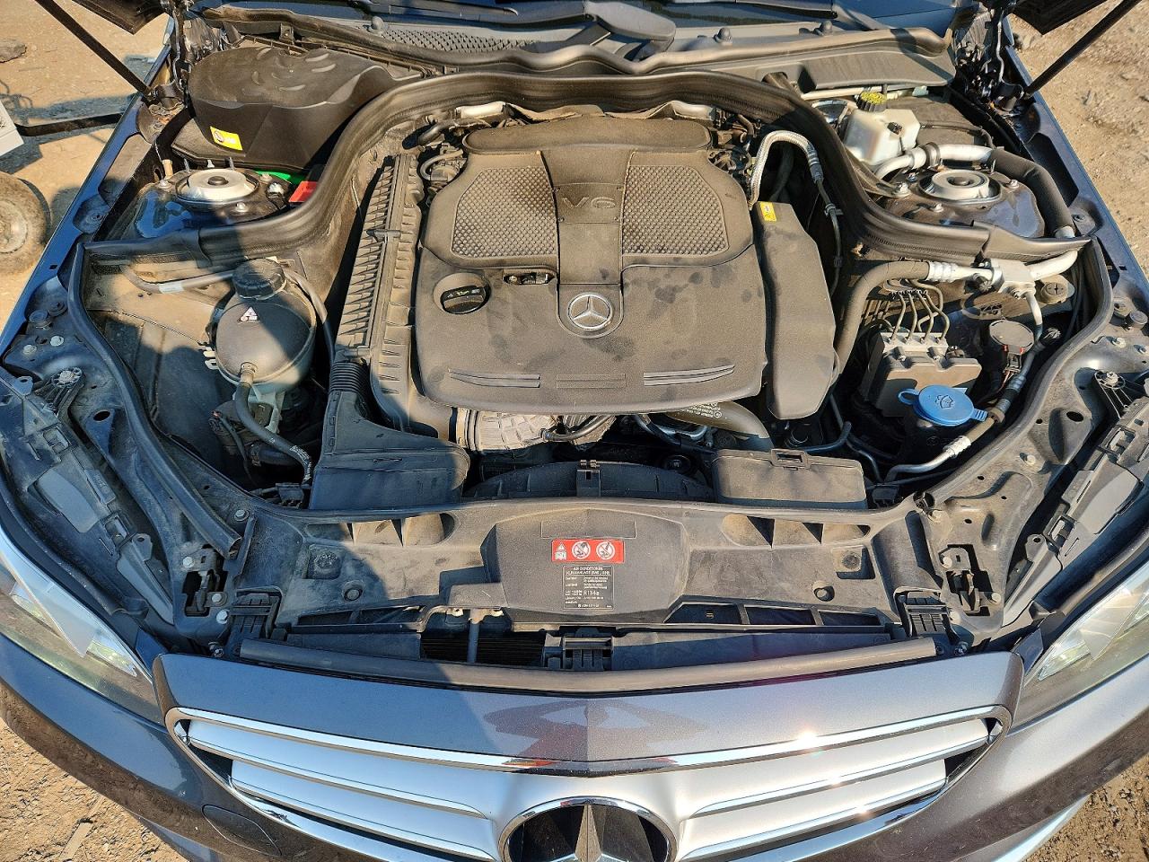 2014 Mercedes-benz E 350 4matic Gray vin: WDDHF8JB4EA836143