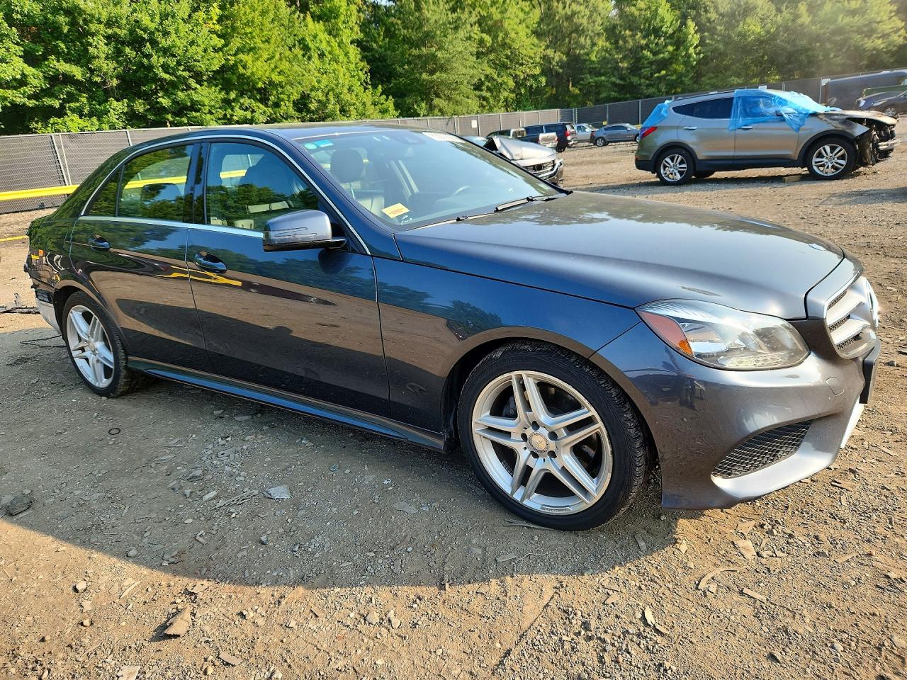 2014 Mercedes-benz E 350 4matic Gray vin: WDDHF8JB4EA836143