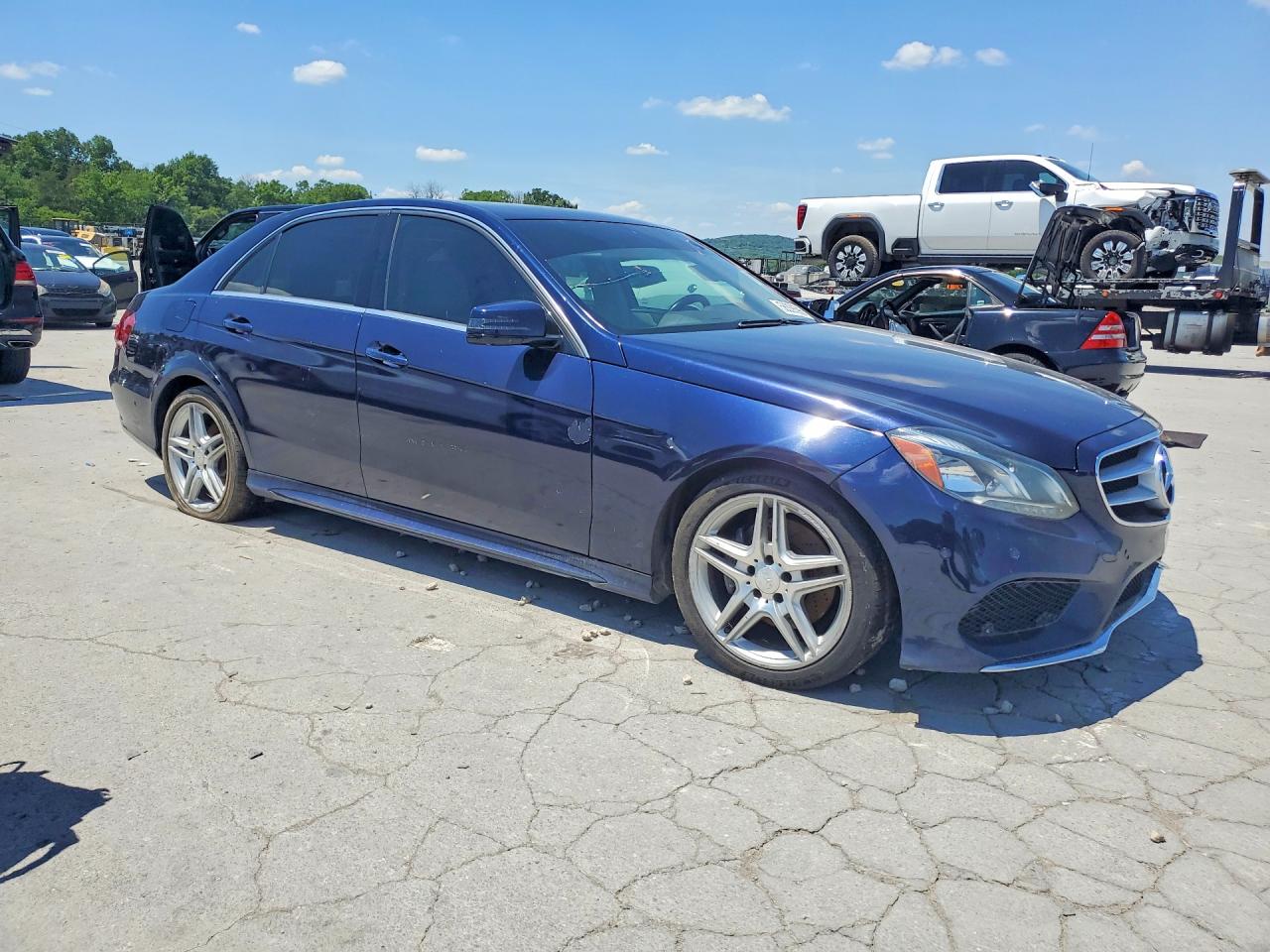 2014 Mercedes-benz E 350 4matic Синий vin: WDDHF8JB4EA866016