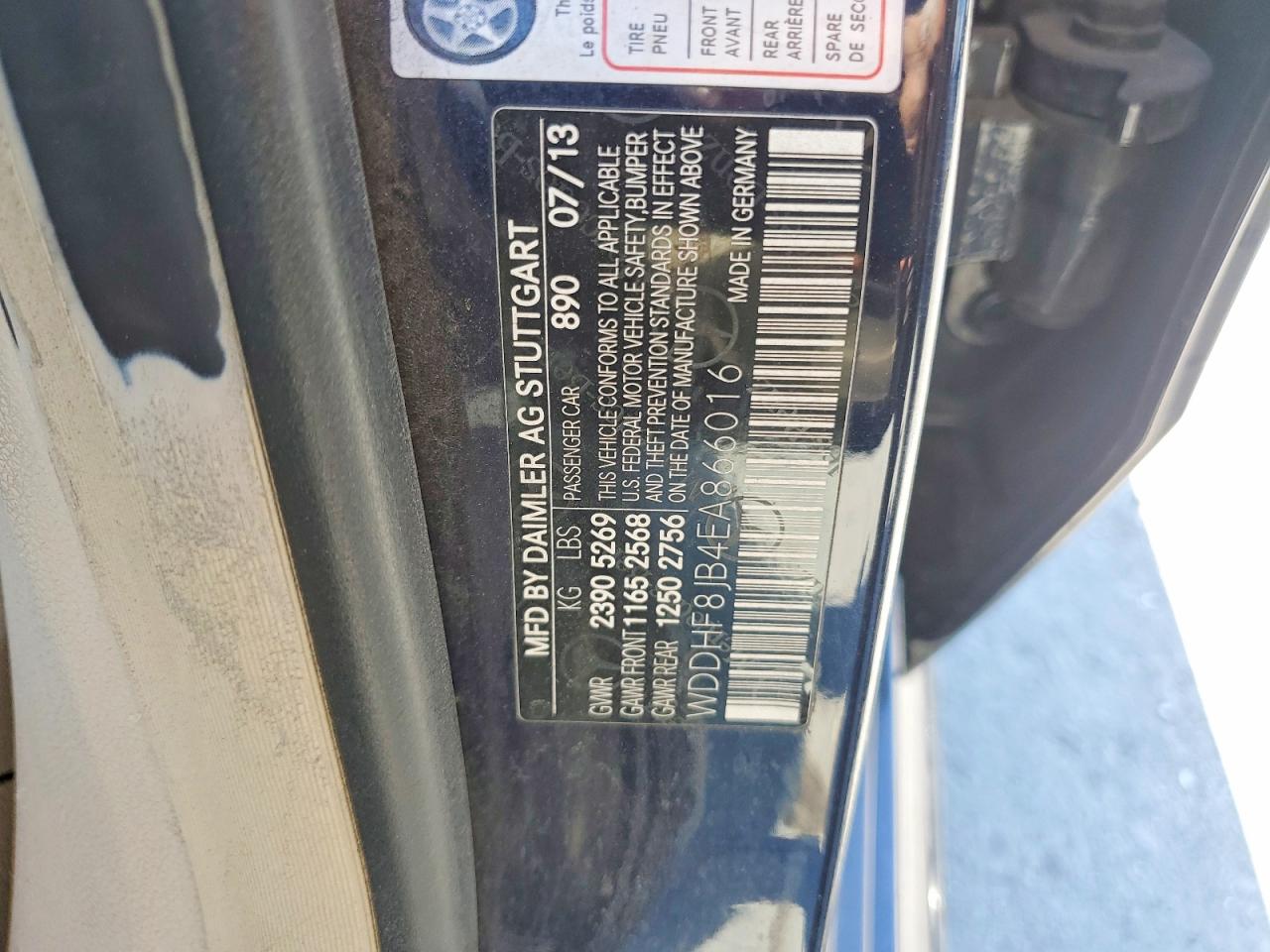 2014 Mercedes-benz E 350 4matic Синий vin: WDDHF8JB4EA866016