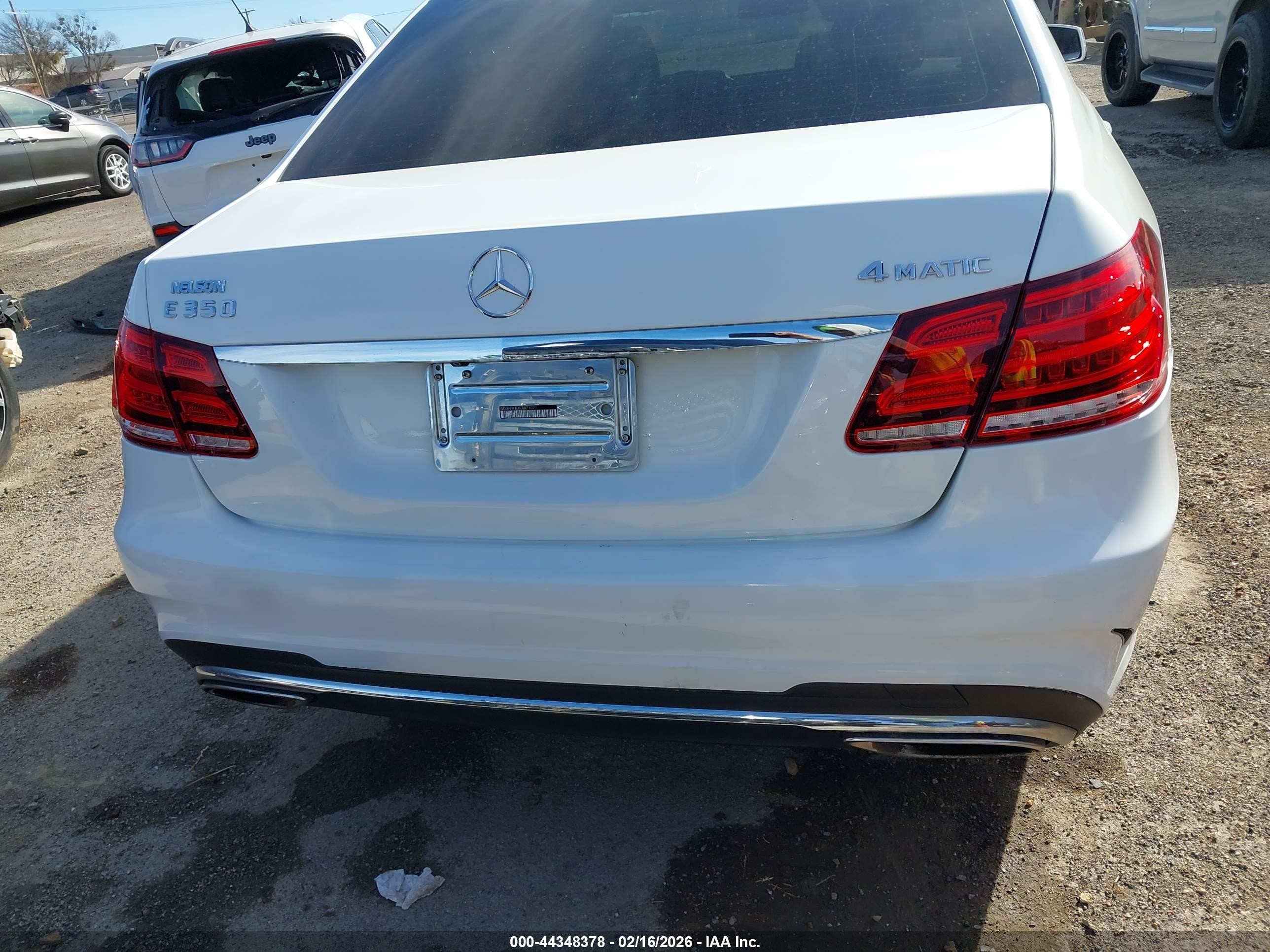 2014 Mercedes-benz E 350 4matic White vin: WDDHF8JB4EA871071