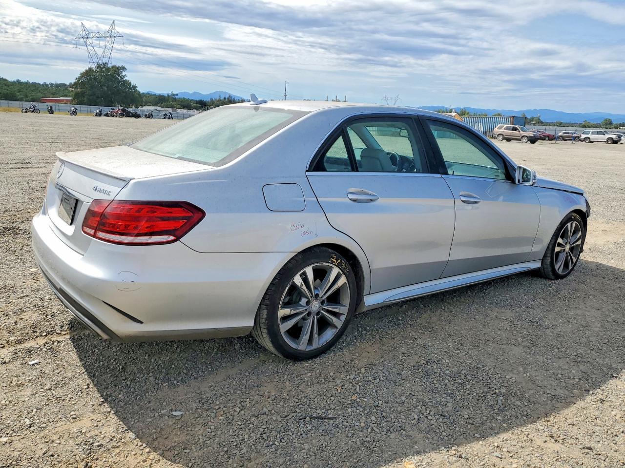 2014 Mercedes-benz E 350 4matic Silver vin: WDDHF8JB4EA911763