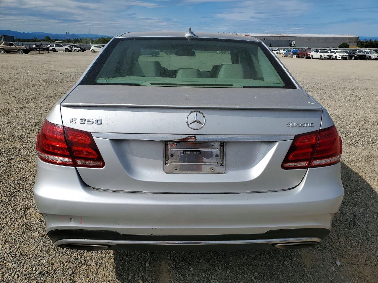 2014 Mercedes-benz E 350 4matic Silver vin: WDDHF8JB4EA911763