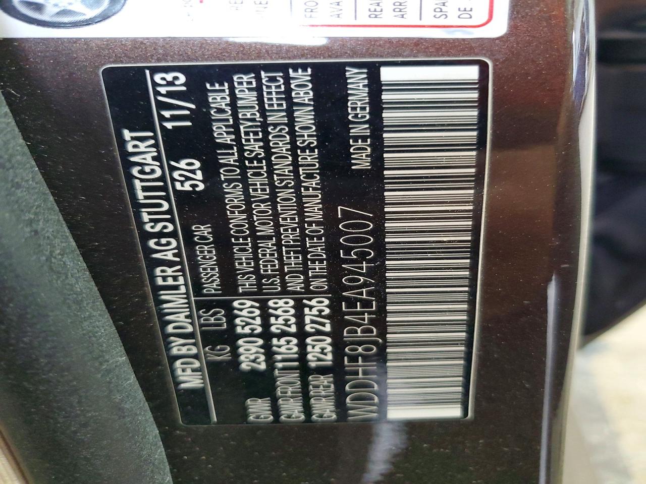 2014 Mercedes-benz E 350 4matic Brown vin: WDDHF8JB4EA945007