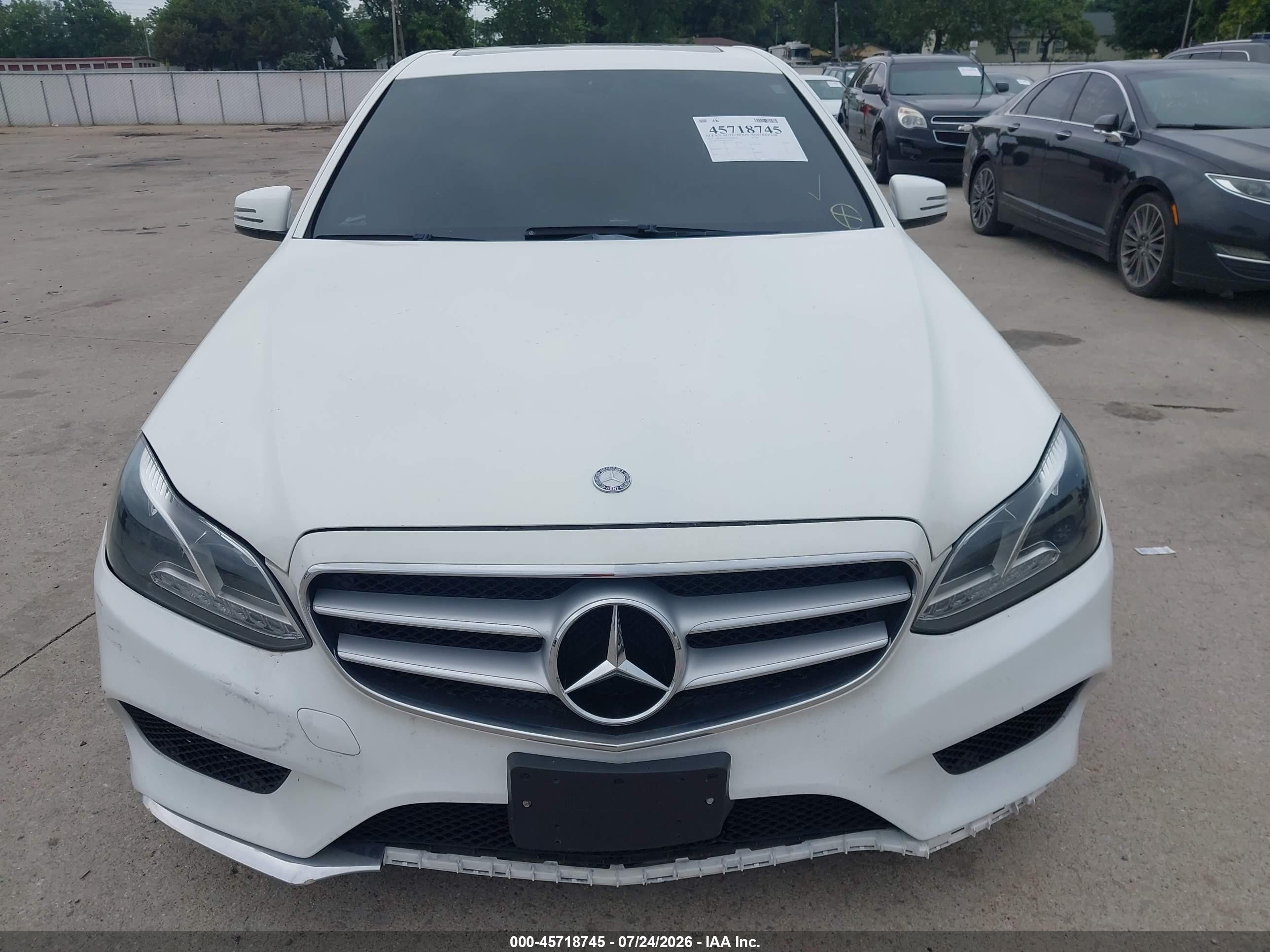 2014 Mercedes-benz E 350 4matic White vin: WDDHF8JB4EA976757