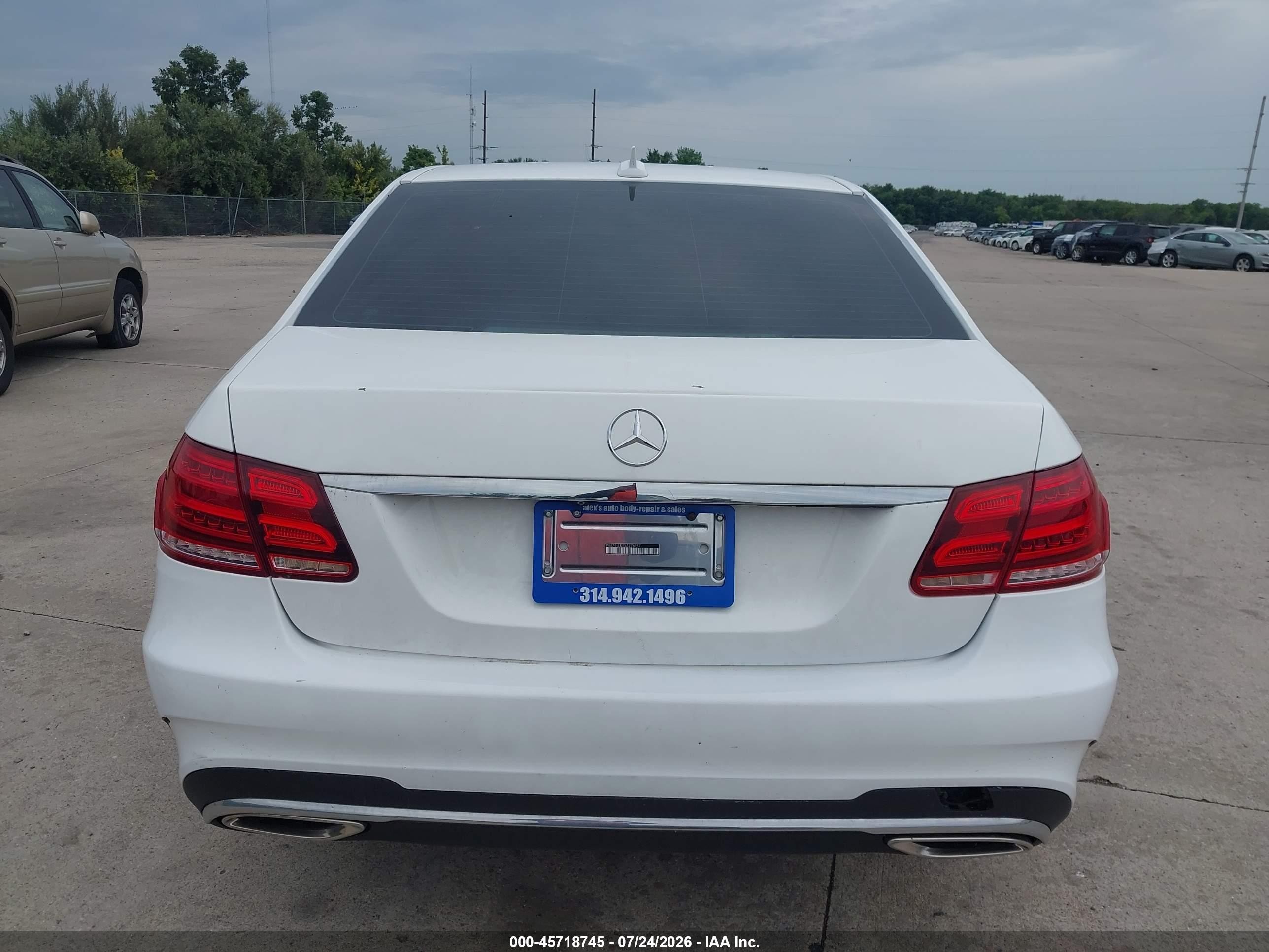 2014 Mercedes-benz E 350 4matic White vin: WDDHF8JB4EA976757