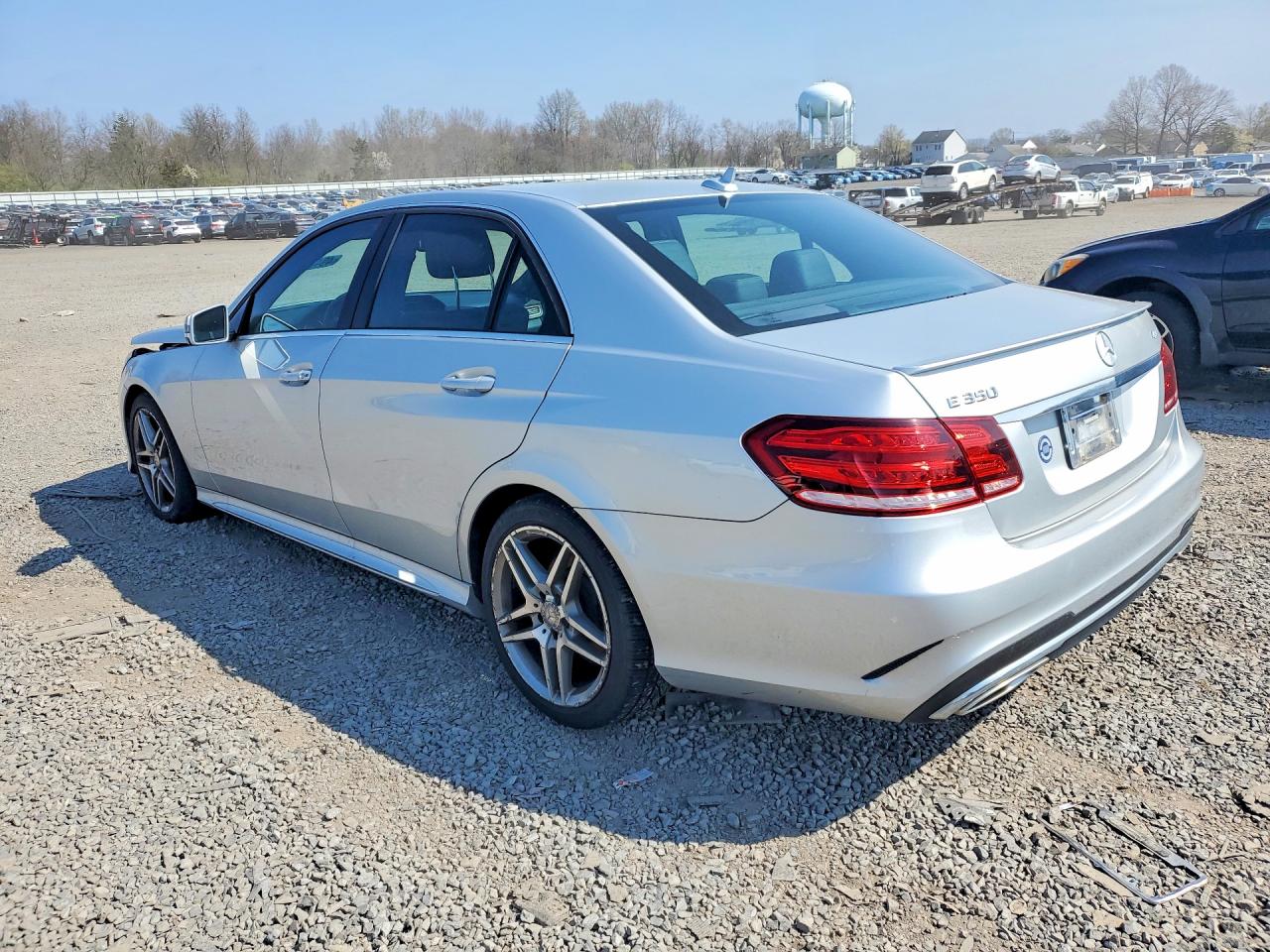 2014 Mercedes Benz E 350 4matic Silver vin: WDDHF8JB4EA995972