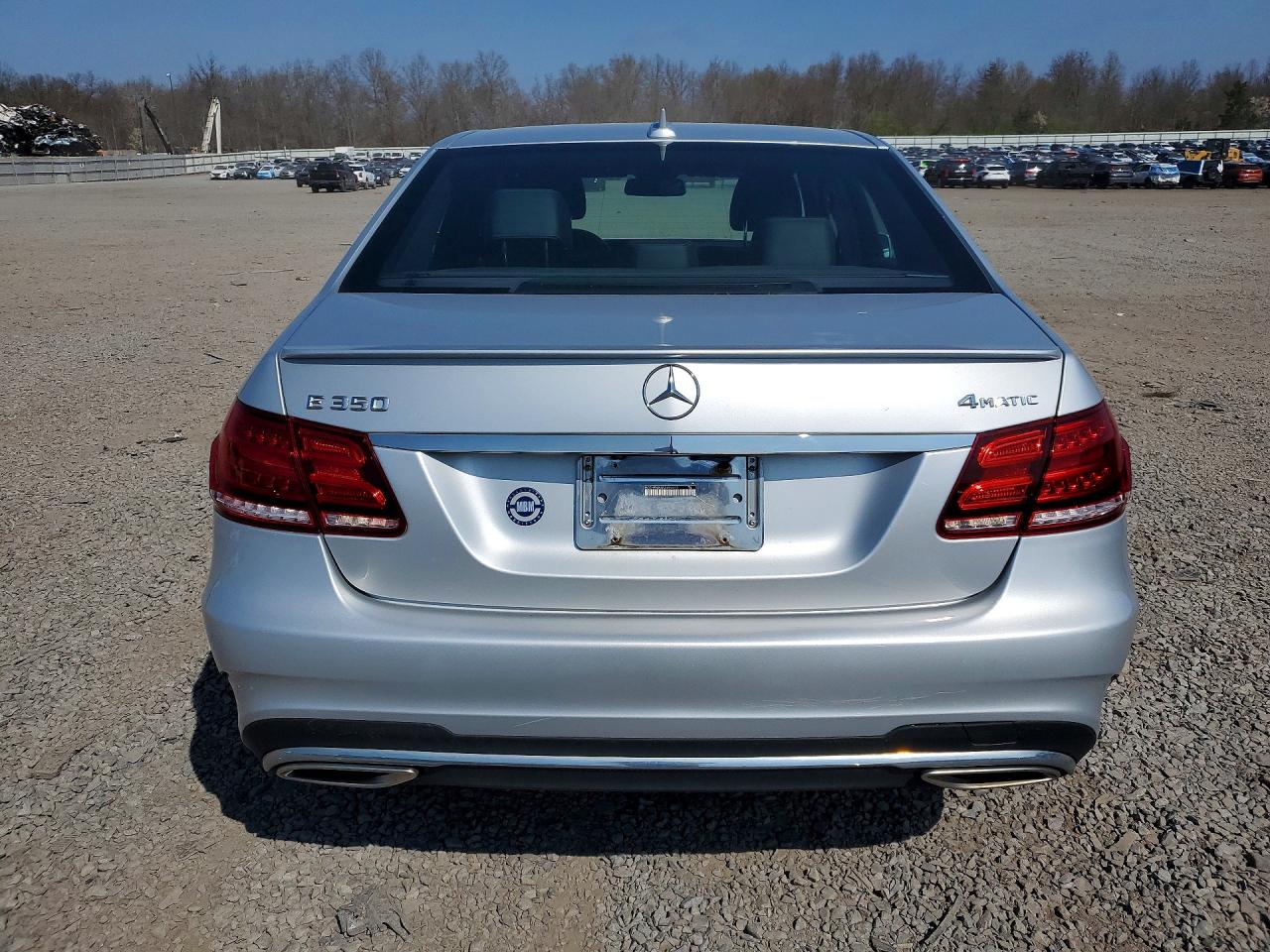 2014 Mercedes Benz E 350 4matic Silver vin: WDDHF8JB4EA995972