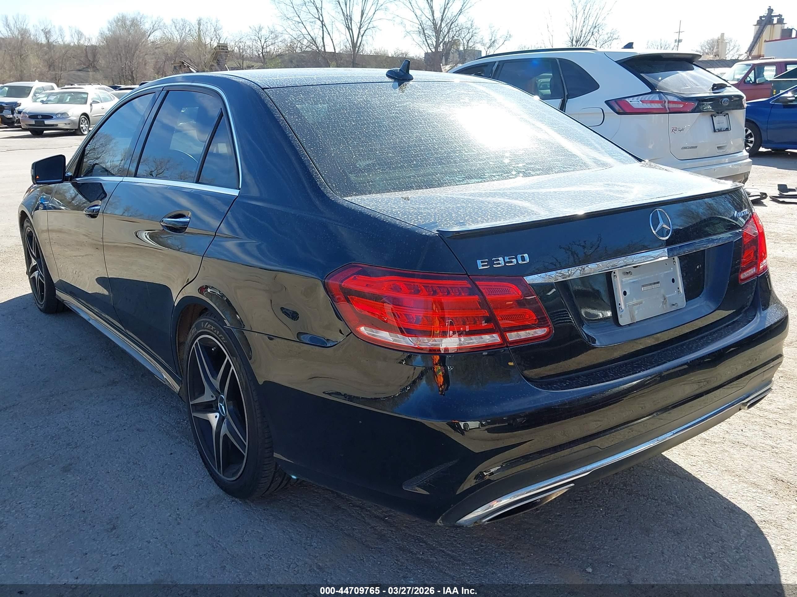 2014 Mercedes-benz E 350 4matic Black vin: WDDHF8JB4EB011424