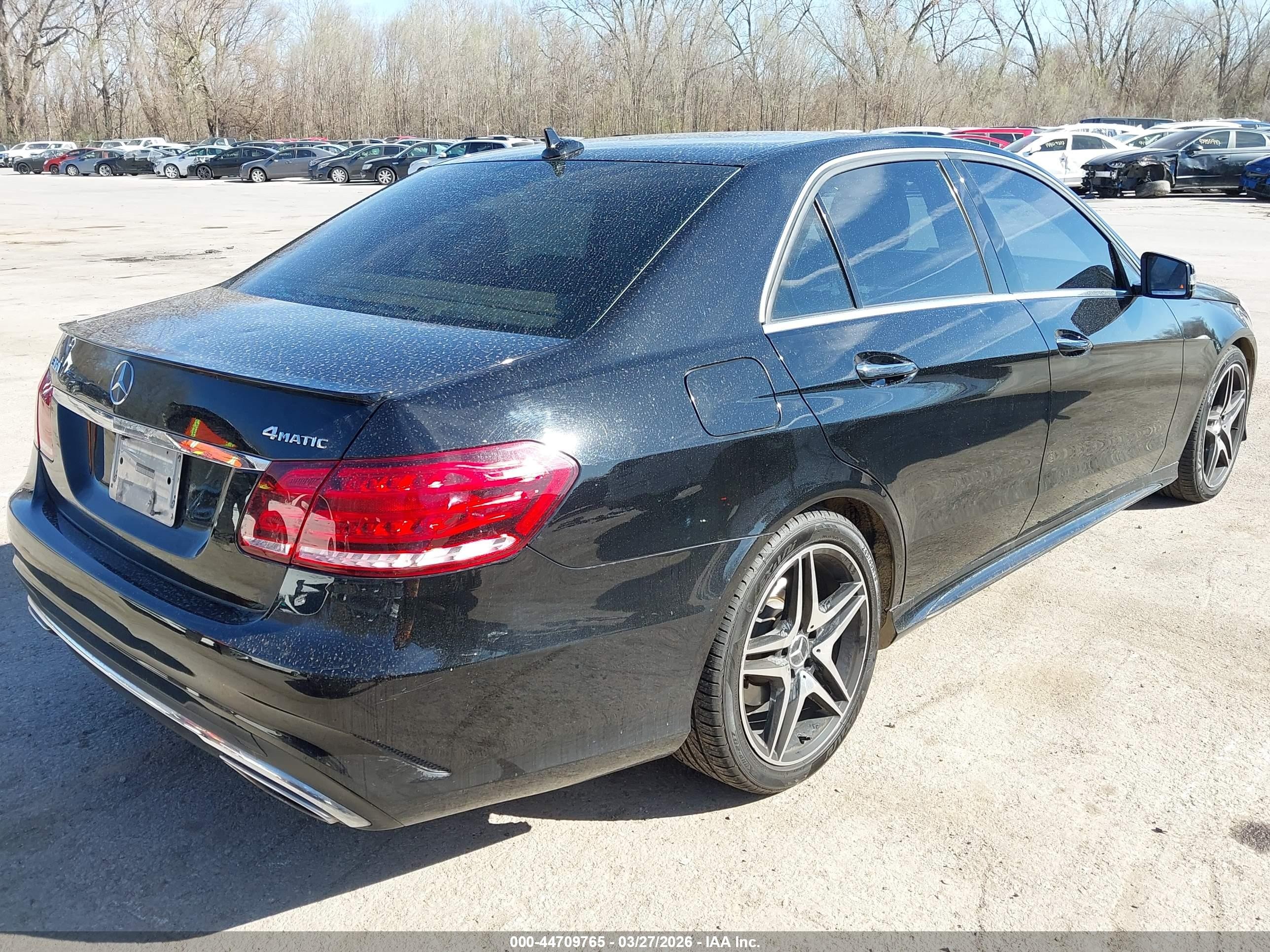 2014 Mercedes-benz E 350 4matic Black vin: WDDHF8JB4EB011424