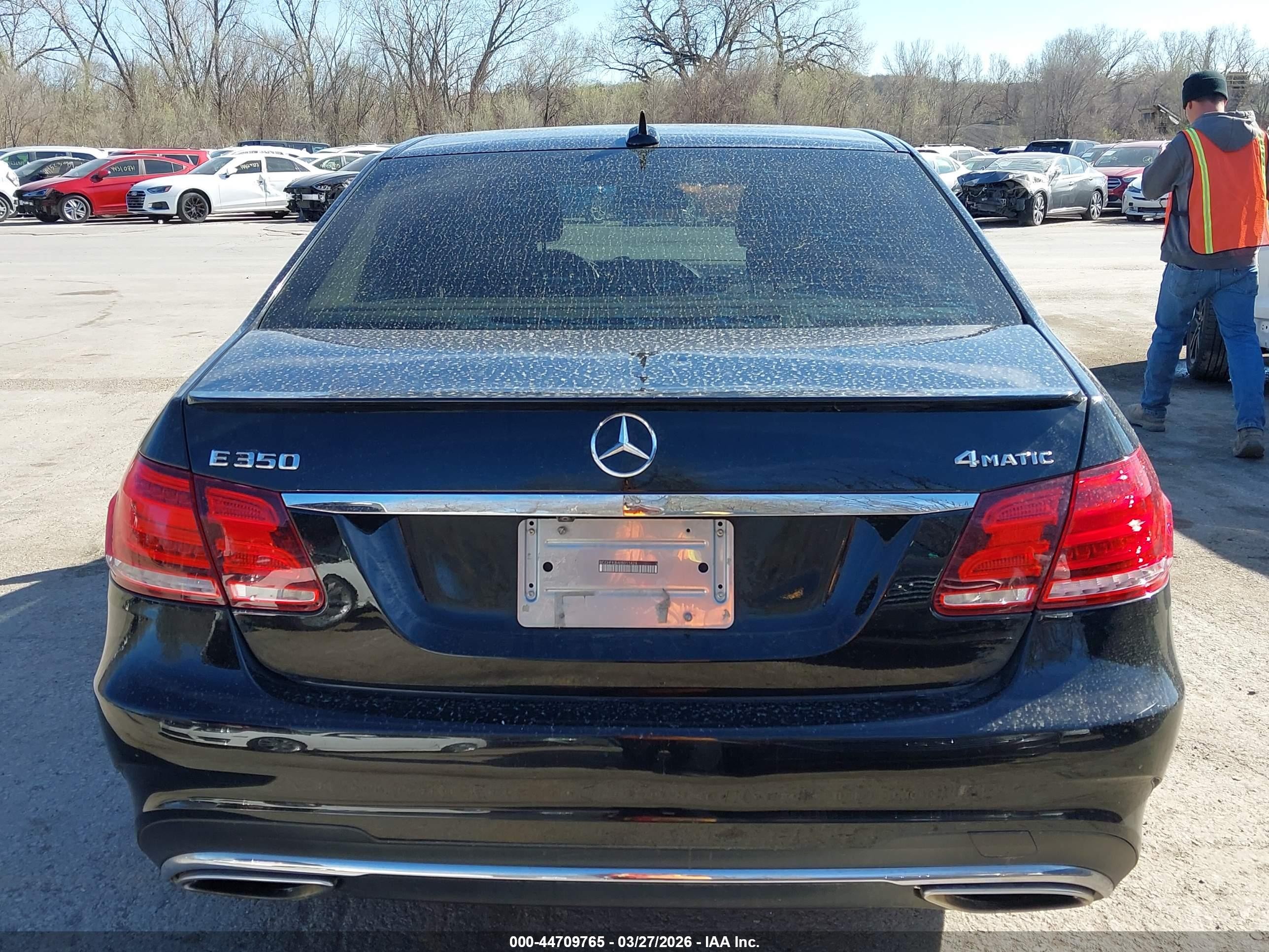 2014 Mercedes-benz E 350 4matic Black vin: WDDHF8JB4EB011424