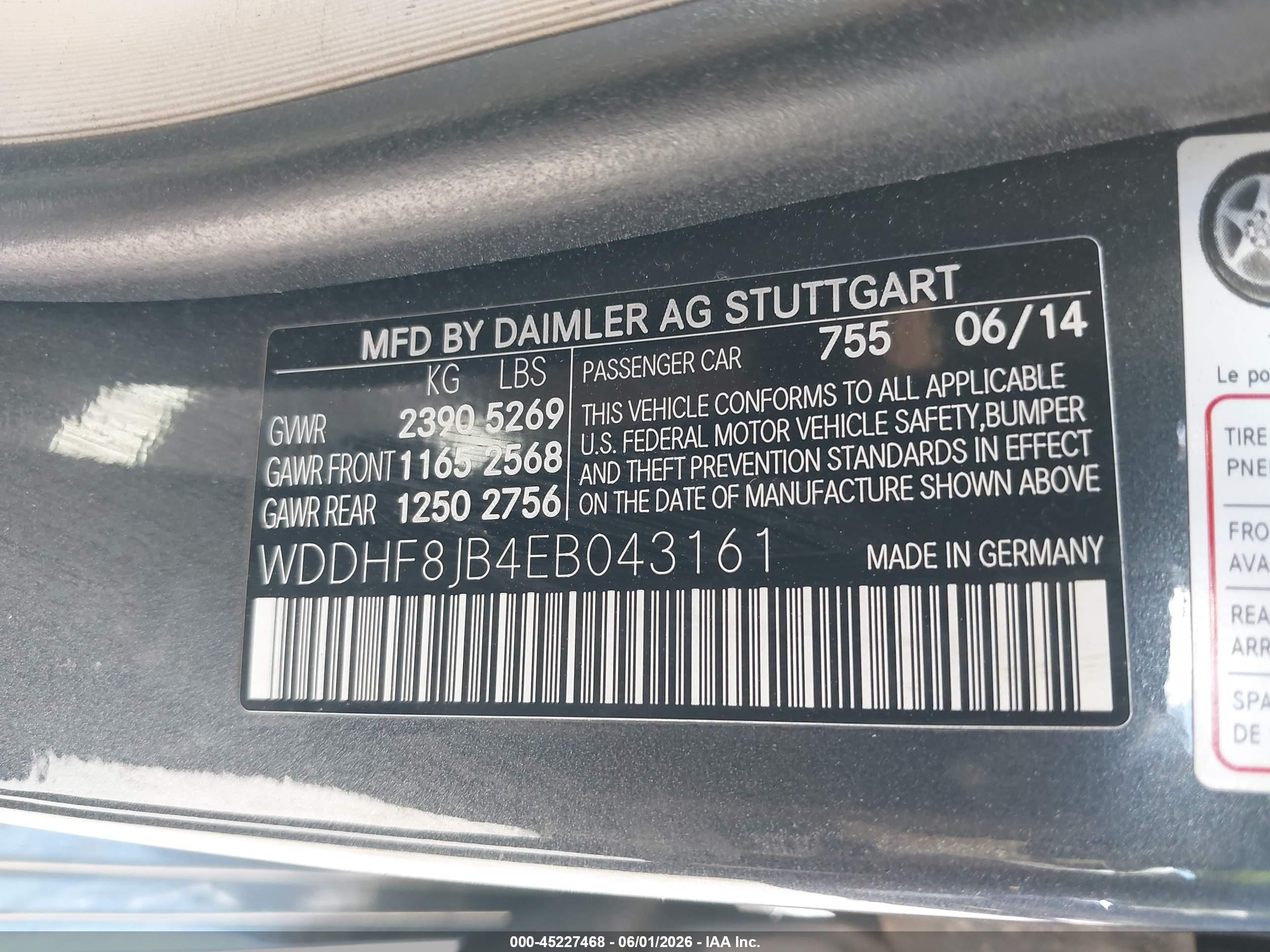 2014 Mercedes-benz E 350 4matic Gray vin: WDDHF8JB4EB043161