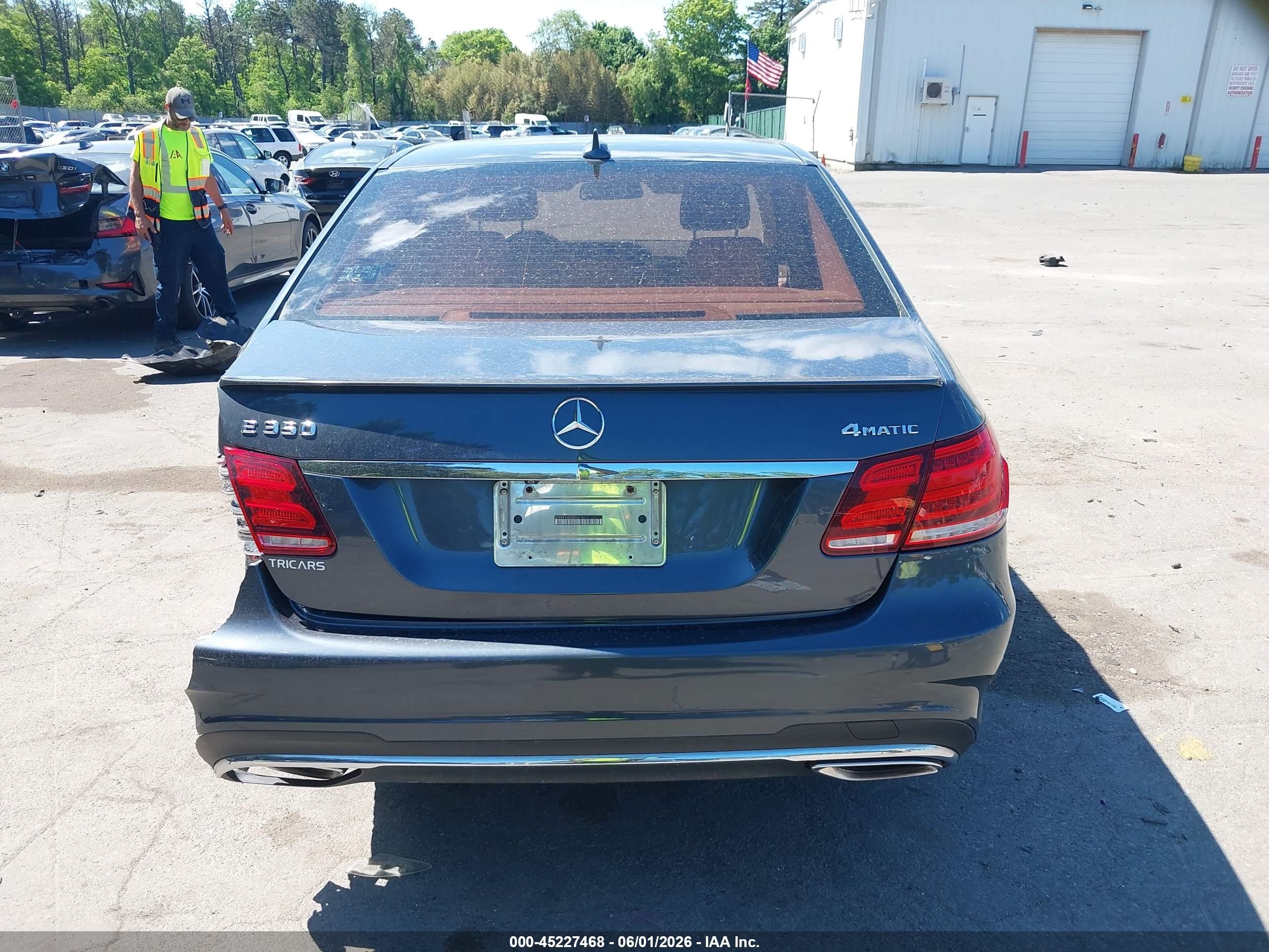 2014 Mercedes-benz E 350 4matic Gray vin: WDDHF8JB4EB043161