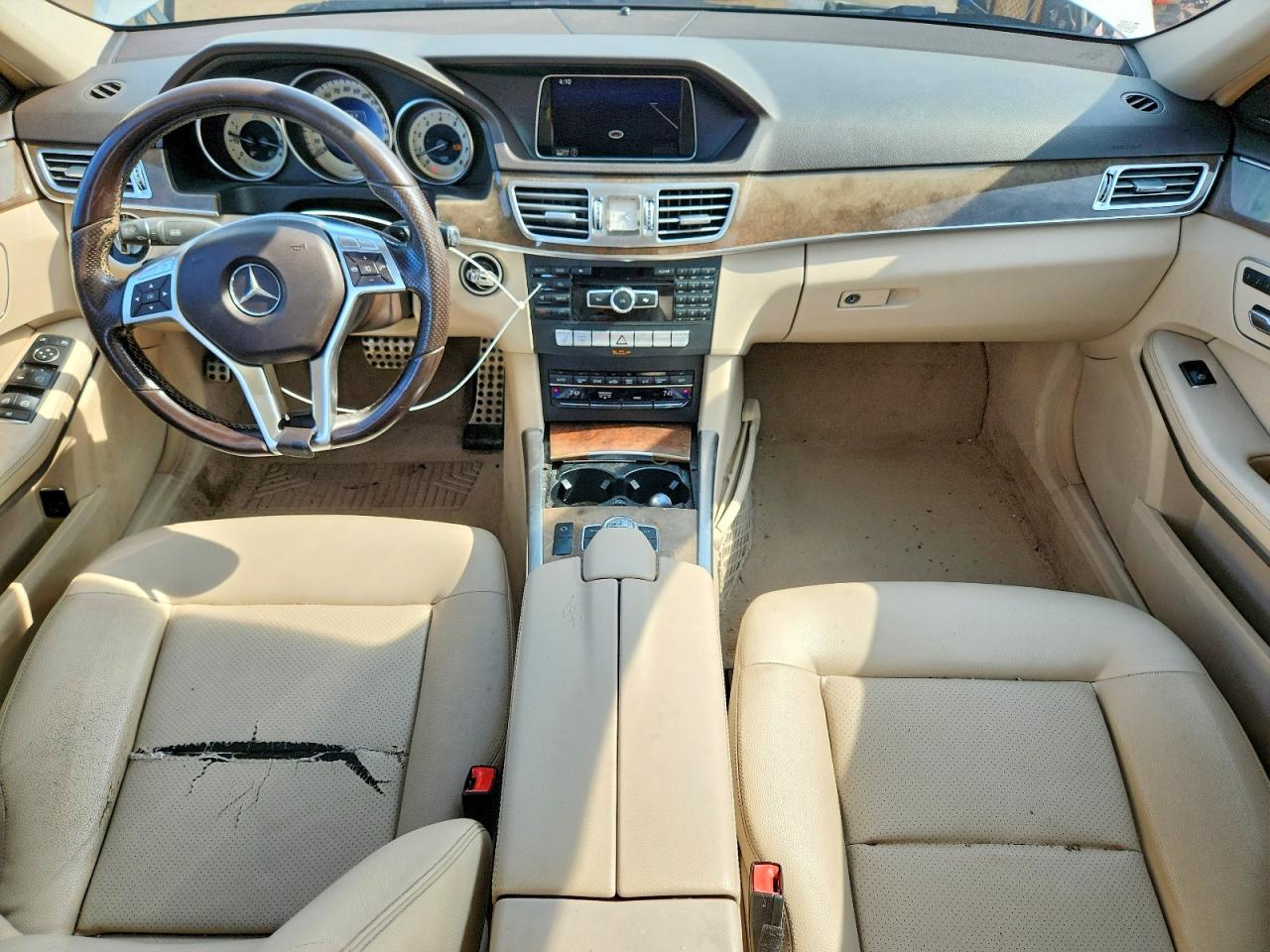 2014 Mercedes-benz E 350 4matic White vin: WDDHF8JB4EB073230