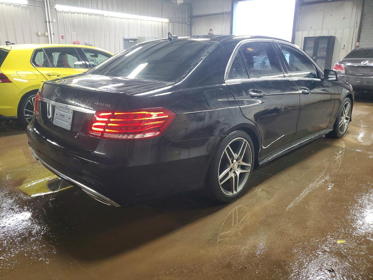 2015 Mercedes-benz E 350 4matic Black vin: WDDHF8JB4FB107782