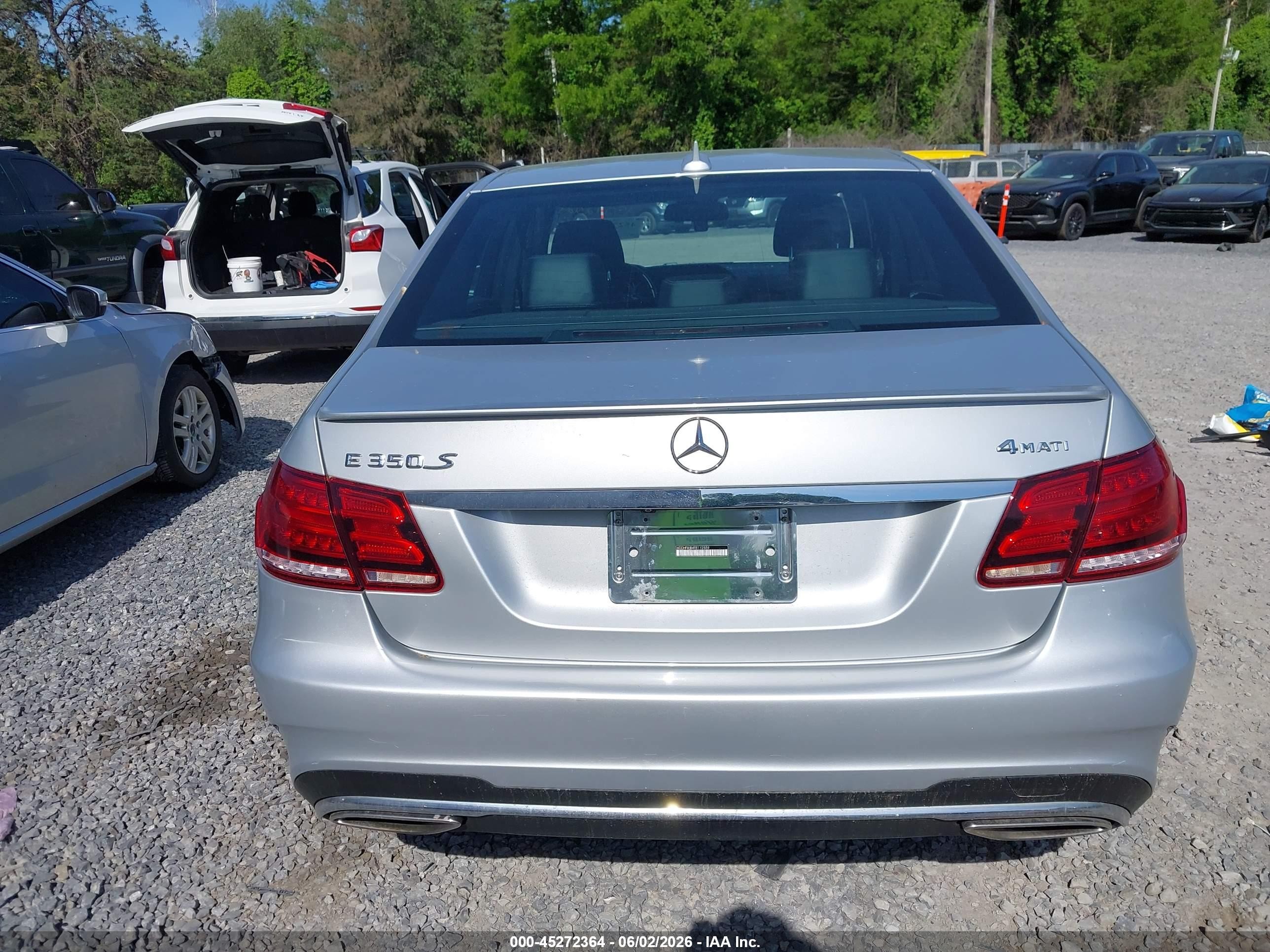 2015 Mercedes-benz E 350 4matic Серебряный vin: WDDHF8JB4FB112559