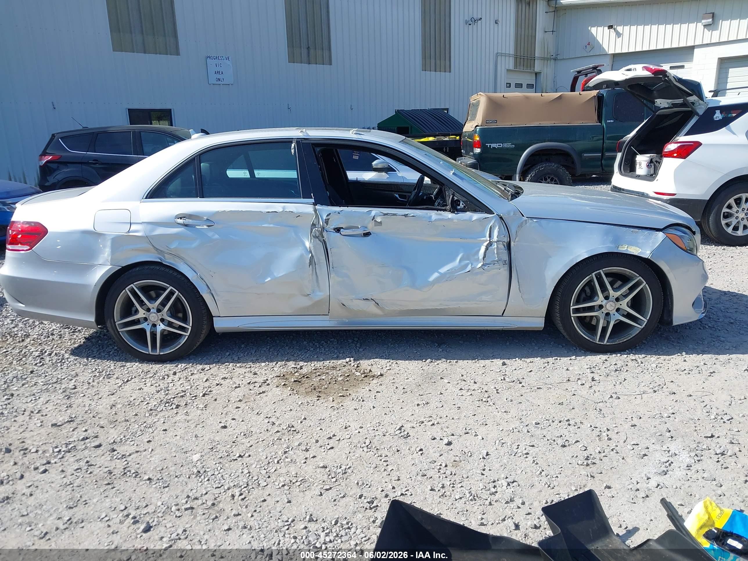 2015 Mercedes-benz E 350 4matic Серебряный vin: WDDHF8JB4FB112559