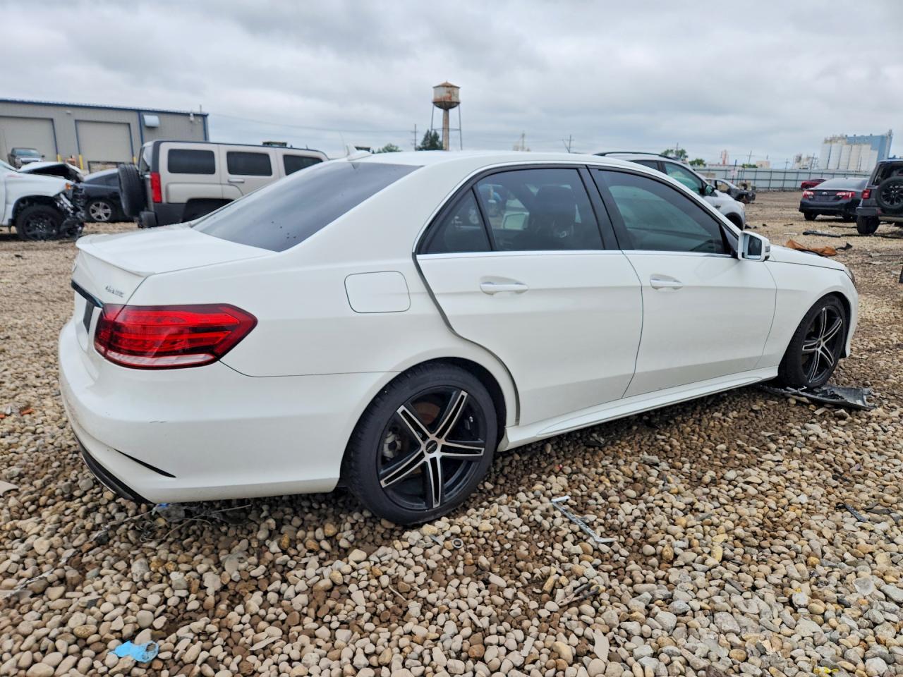 2016 Mercedes-benz E 350 4matic White vin: WDDHF8JB4GB246795