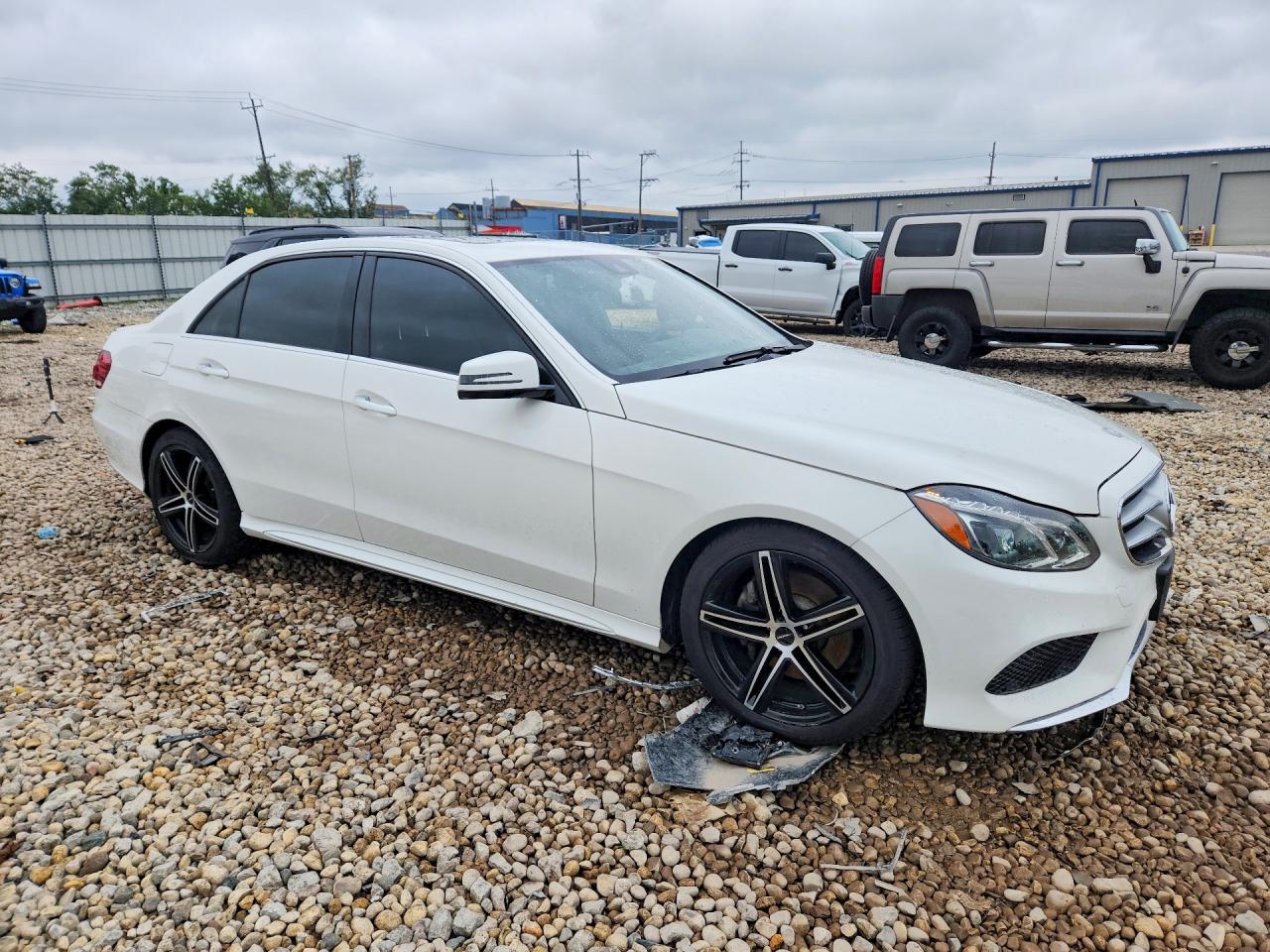 2016 Mercedes-benz E 350 4matic White vin: WDDHF8JB4GB246795