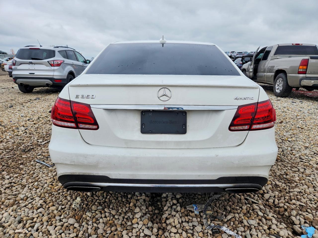 2016 Mercedes-benz E 350 4matic White vin: WDDHF8JB4GB246795