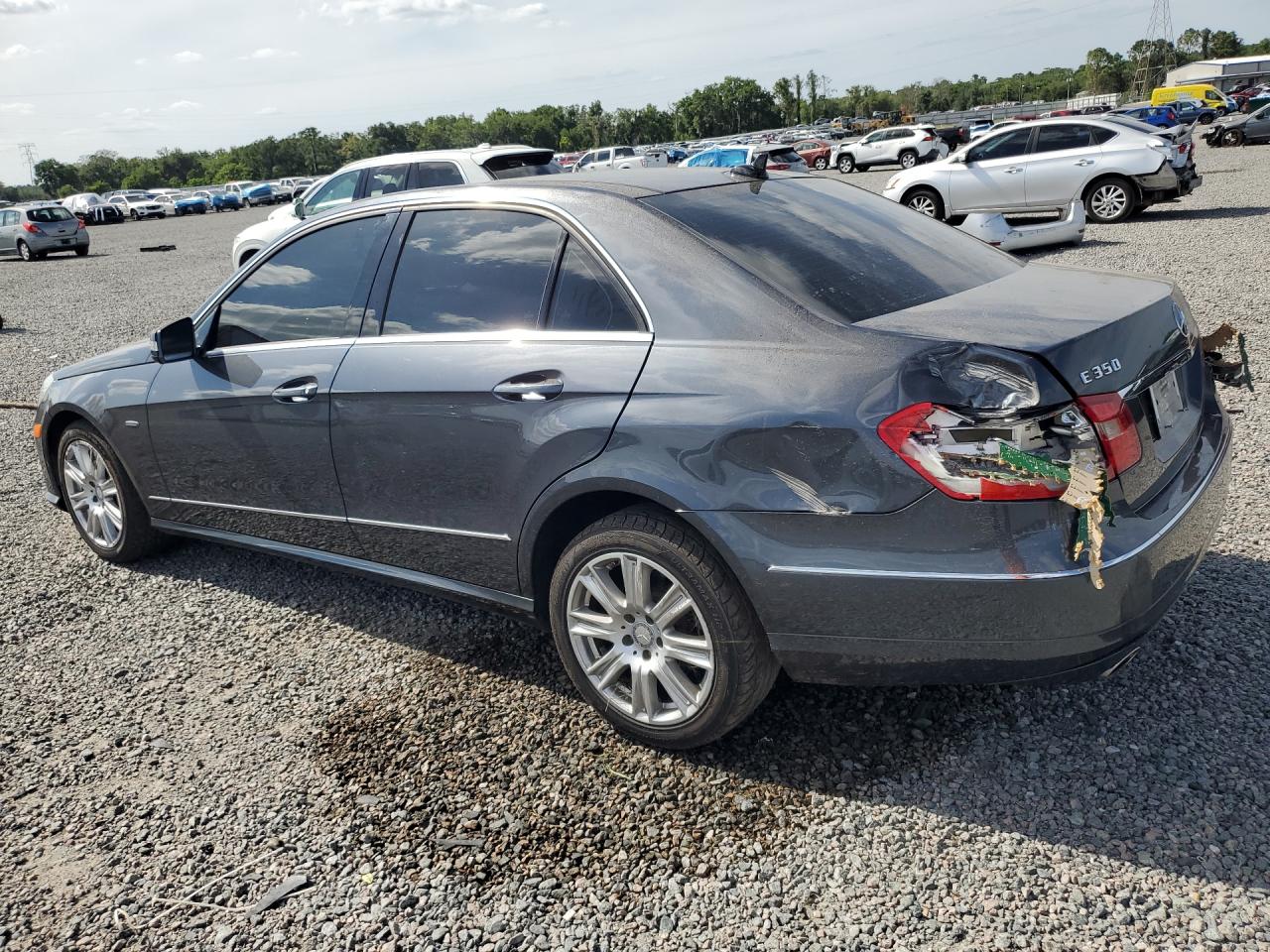 2012 Mercedes-benz E 350 4matic Gray vin: WDDHF8JB5CA552257