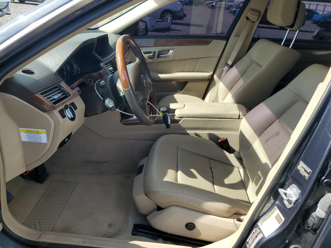 2012 Mercedes-benz E 350 4matic Gray vin: WDDHF8JB5CA552257
