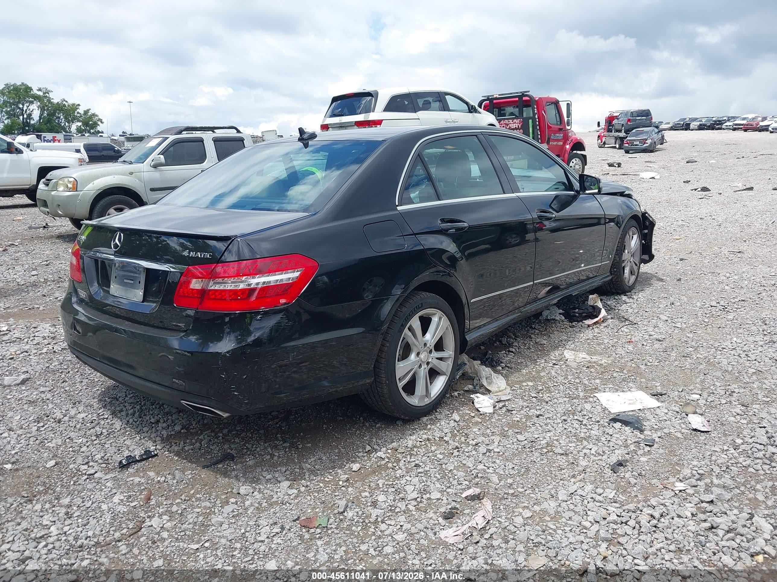 2012 Mercedes-benz E 350 4matic Черный vin: WDDHF8JB5CA559600