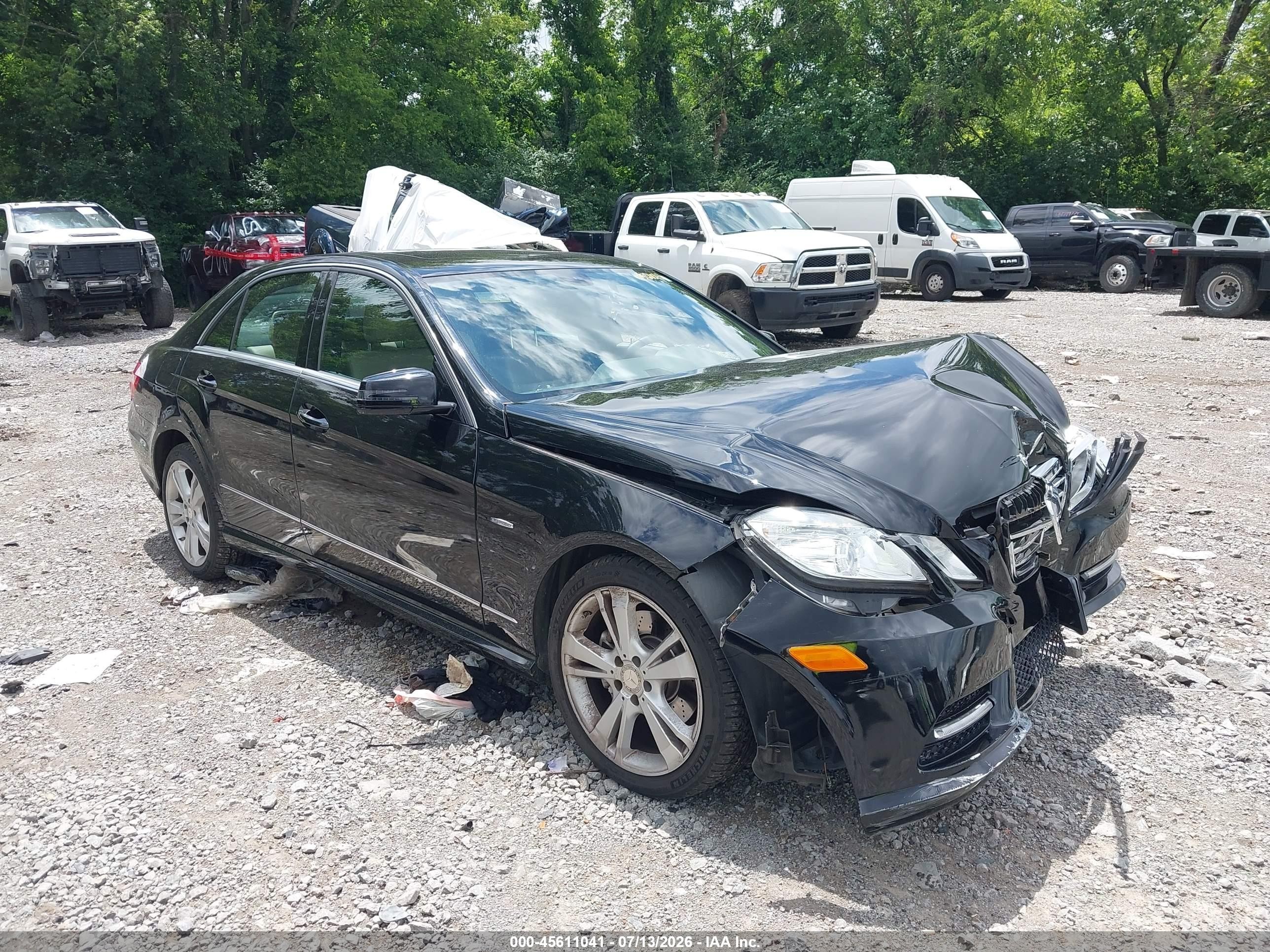 2012 Mercedes-benz E 350 4matic Черный vin: WDDHF8JB5CA559600