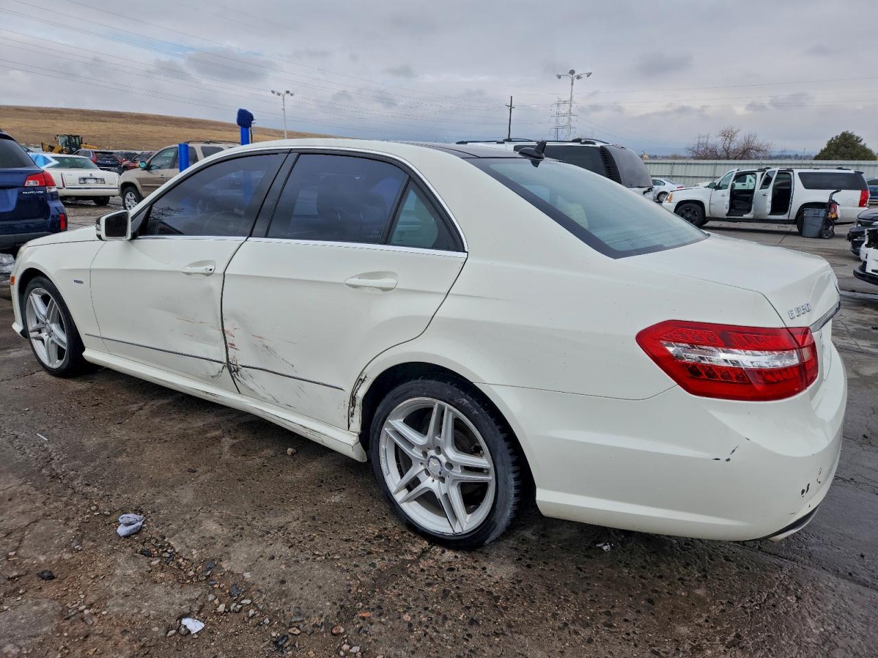 2012 Mercedes-benz E 350 4matic Белый vin: WDDHF8JB5CA575389