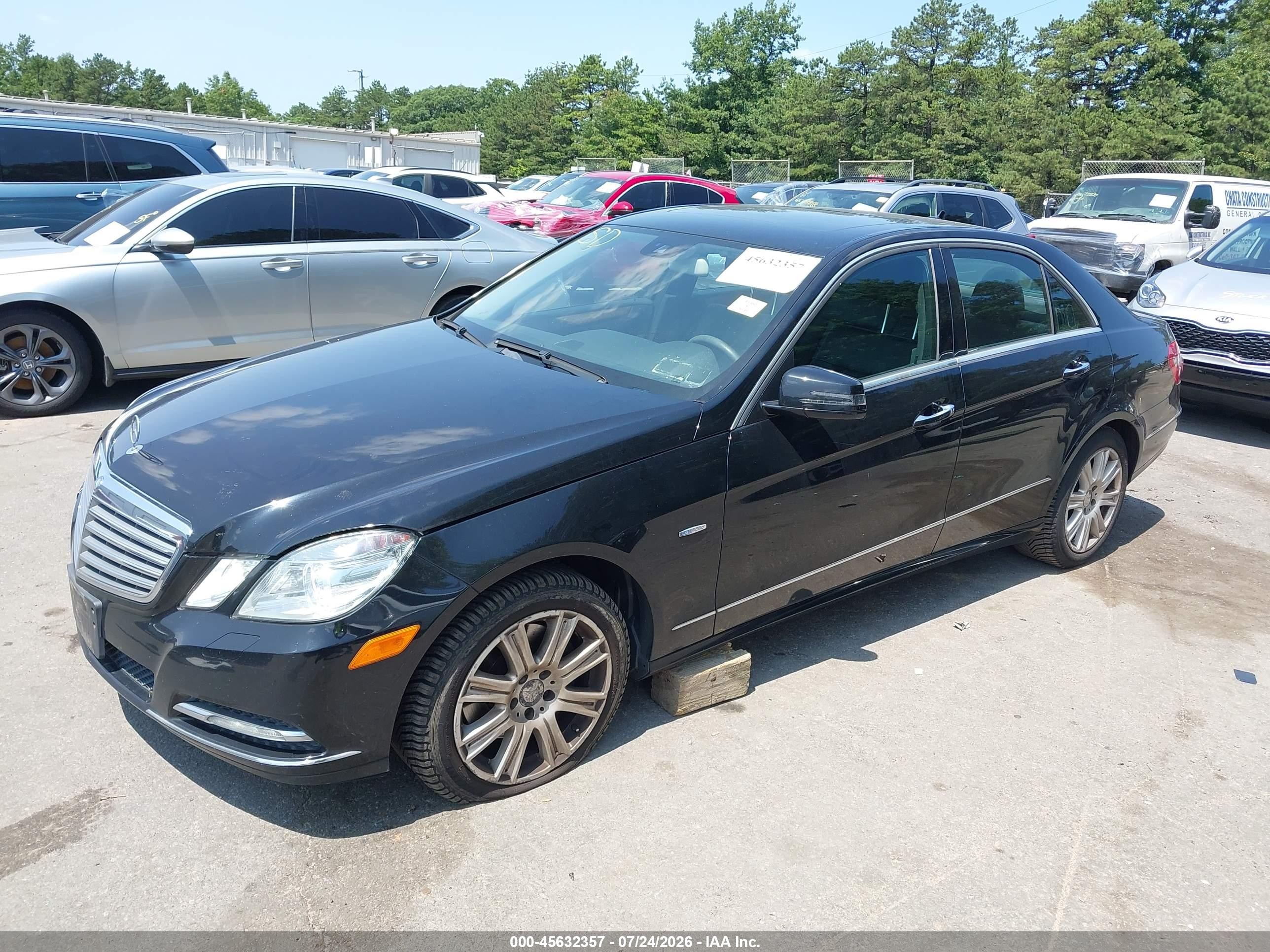 2012 Mercedes-benz E 350 4matic Black vin: WDDHF8JB5CA612246
