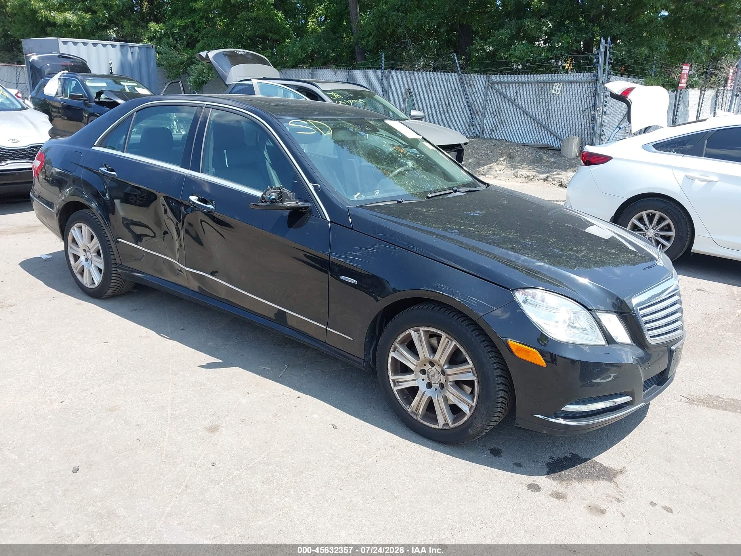 2012 Mercedes-benz E 350 4matic Black vin: WDDHF8JB5CA612246