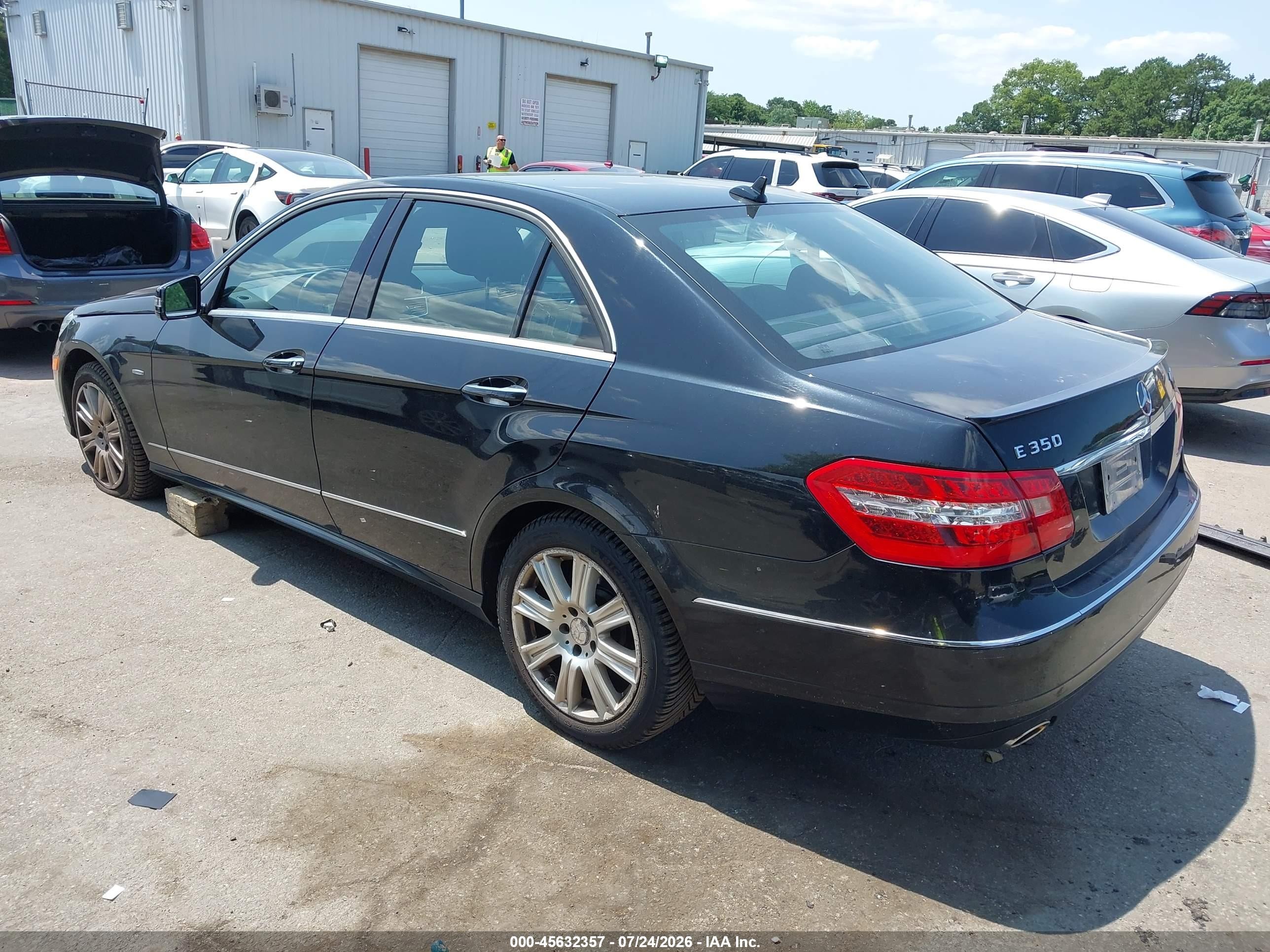 2012 Mercedes-benz E 350 4matic Black vin: WDDHF8JB5CA612246