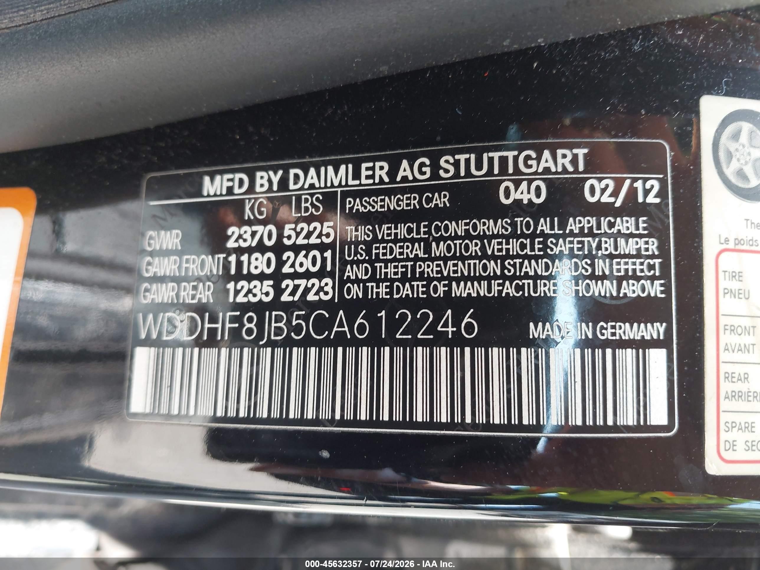 2012 Mercedes-benz E 350 4matic Black vin: WDDHF8JB5CA612246
