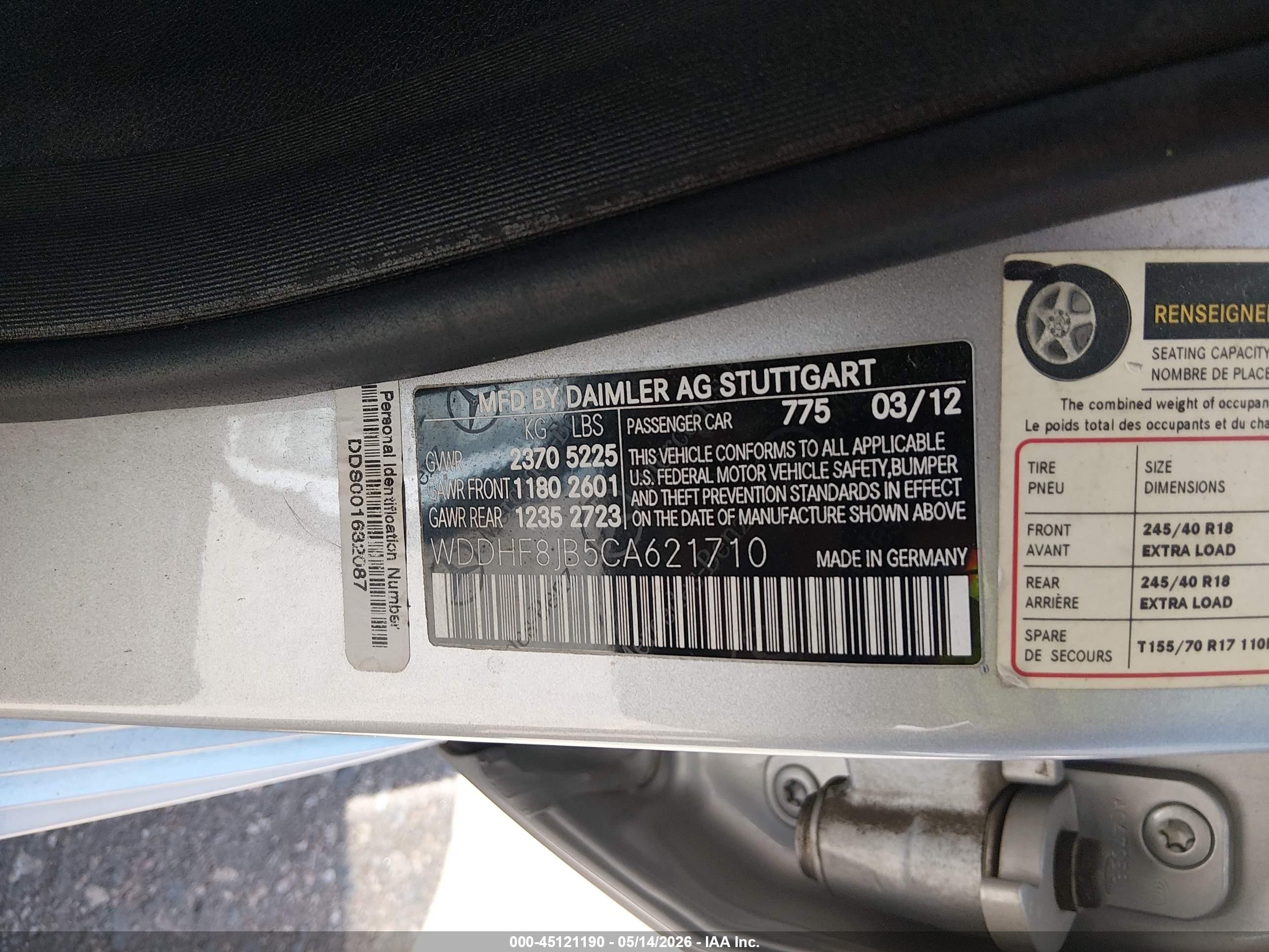 2012 Mercedes-benz E 350 4matic Silver vin: WDDHF8JB5CA621710