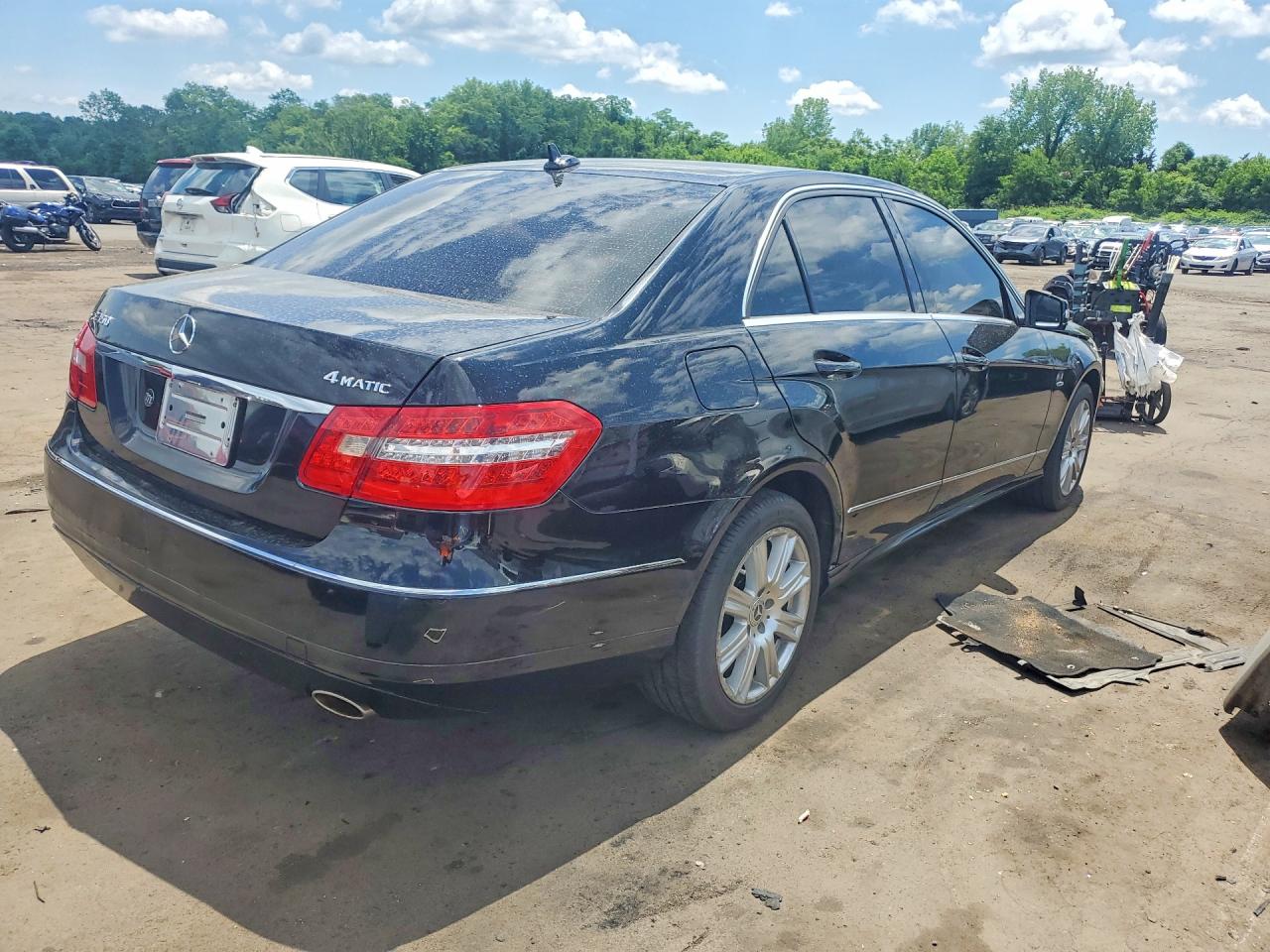 2012 Mercedes-benz E 350 4matic Black vin: WDDHF8JB5CA625319
