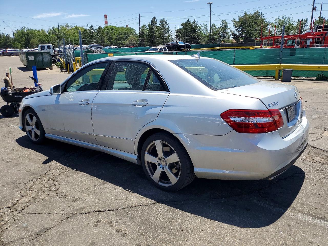 2012 Mercedes-benz E 350 4matic Silver vin: WDDHF8JB5CA646669