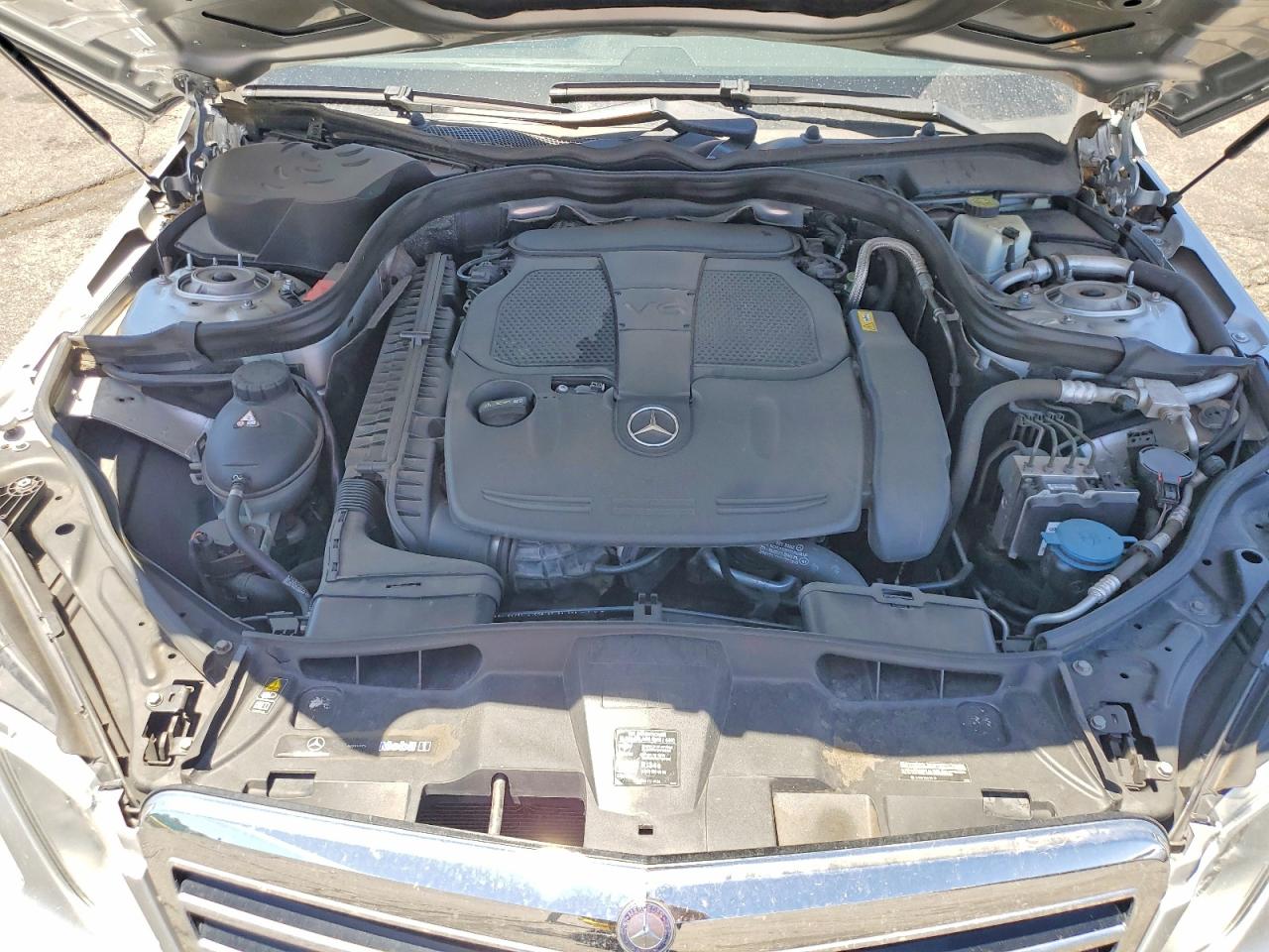 2012 Mercedes-benz E 350 4matic Silver vin: WDDHF8JB5CA646669