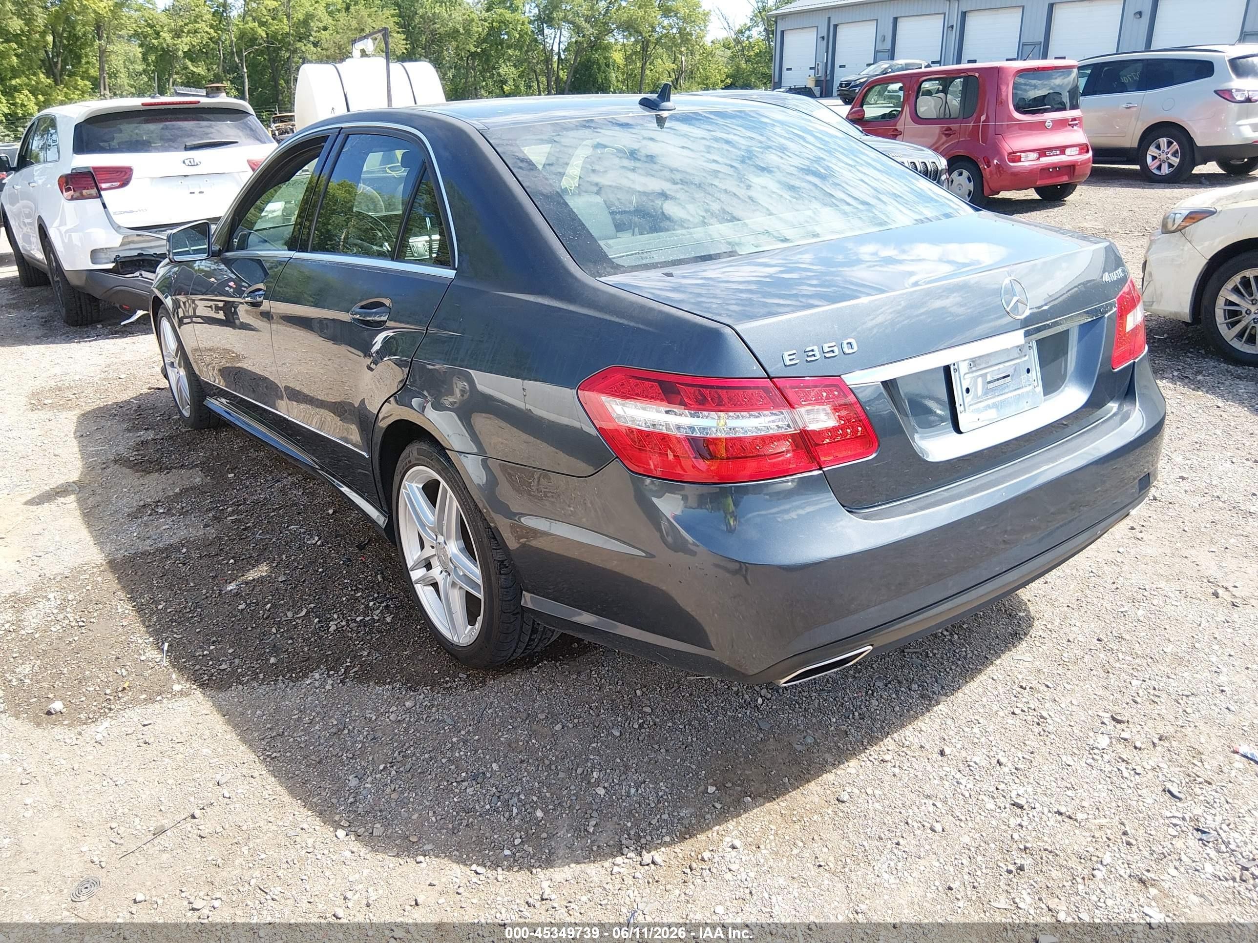 2013 Mercedes-benz E 350 4matic Gray vin: WDDHF8JB5DA708329