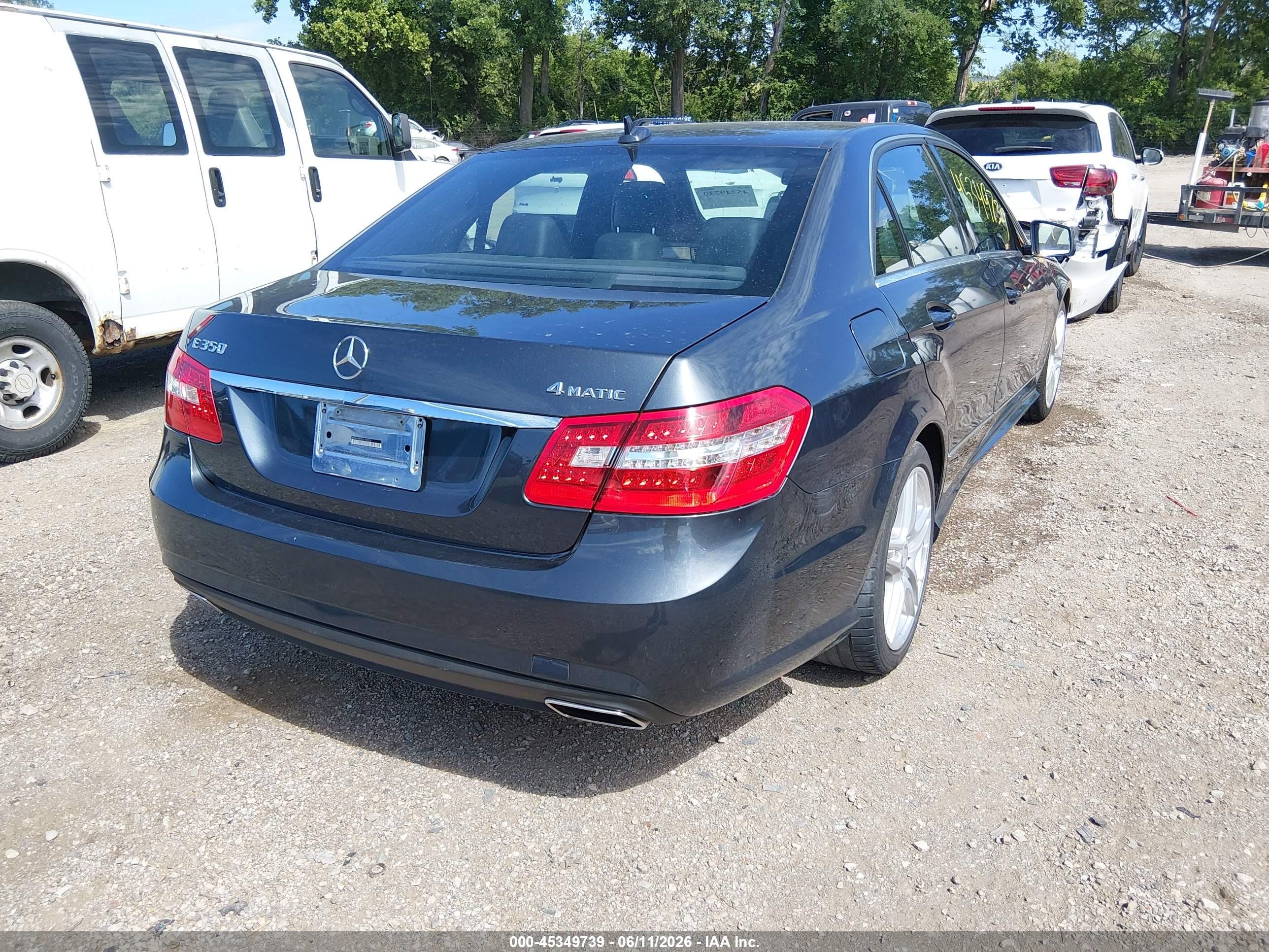 2013 Mercedes-benz E 350 4matic Gray vin: WDDHF8JB5DA708329