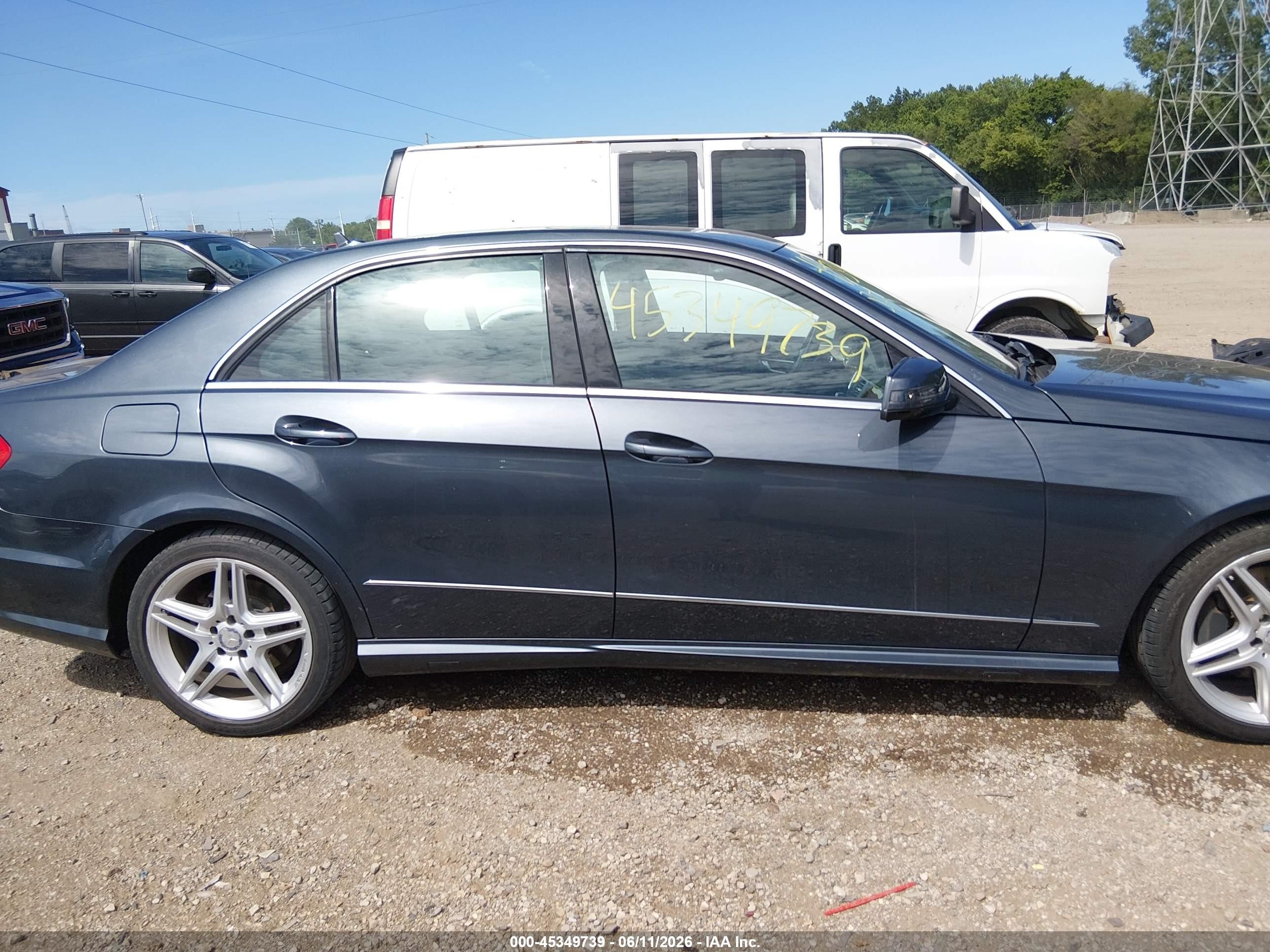2013 Mercedes-benz E 350 4matic Gray vin: WDDHF8JB5DA708329