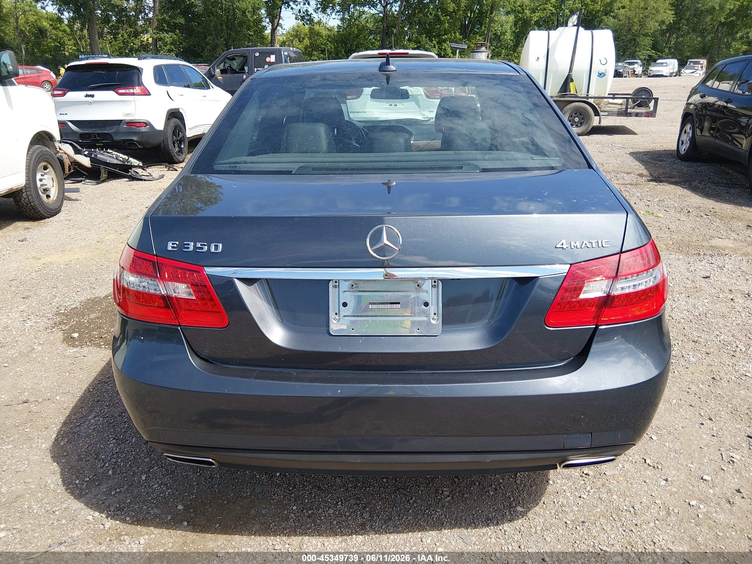 2013 Mercedes-benz E 350 4matic Gray vin: WDDHF8JB5DA708329