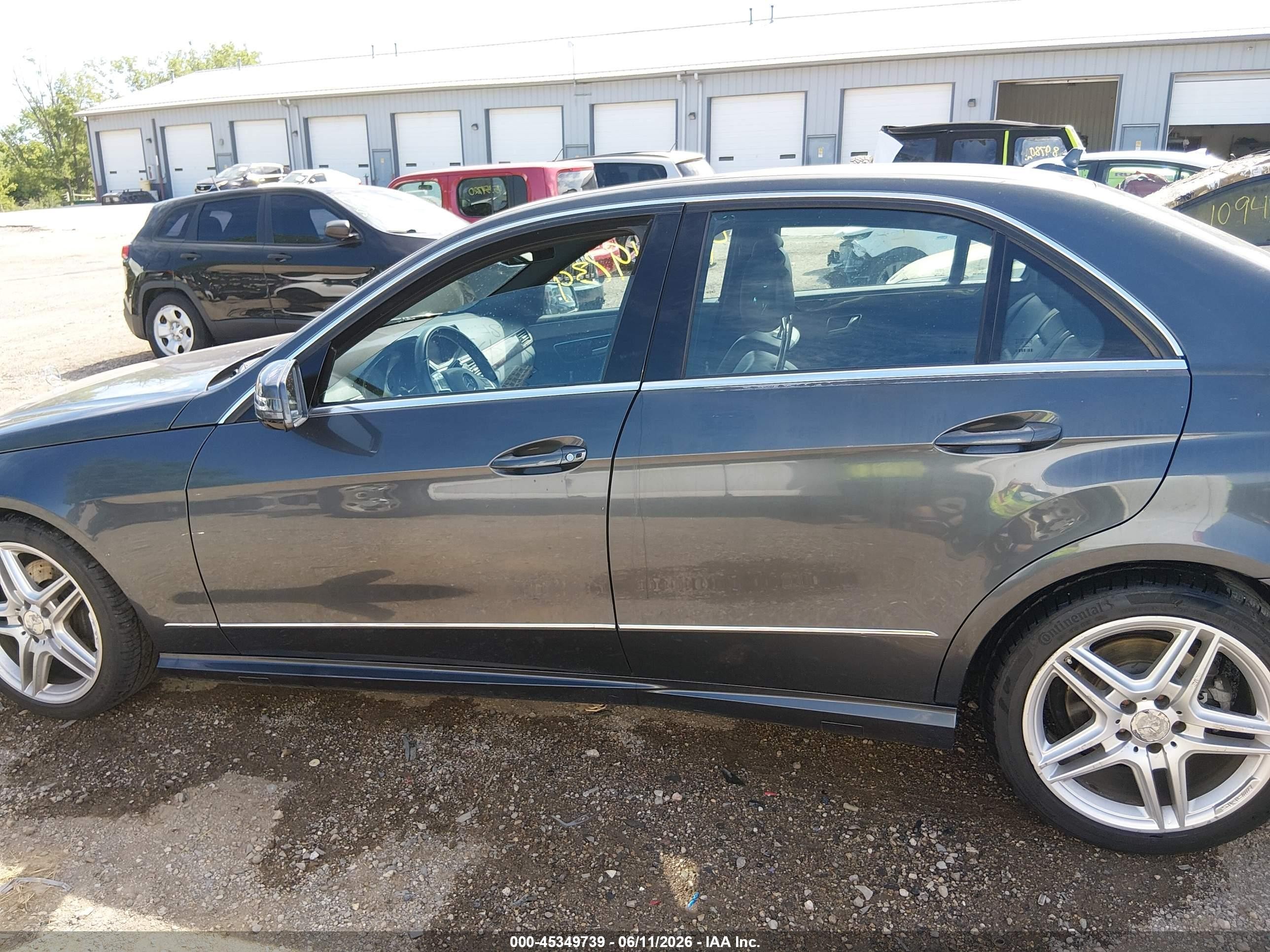 2013 Mercedes-benz E 350 4matic Gray vin: WDDHF8JB5DA708329