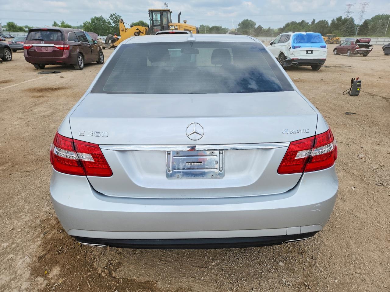 2013 Mercedes-benz E 350 4matic Silver vin: WDDHF8JB5DA725969