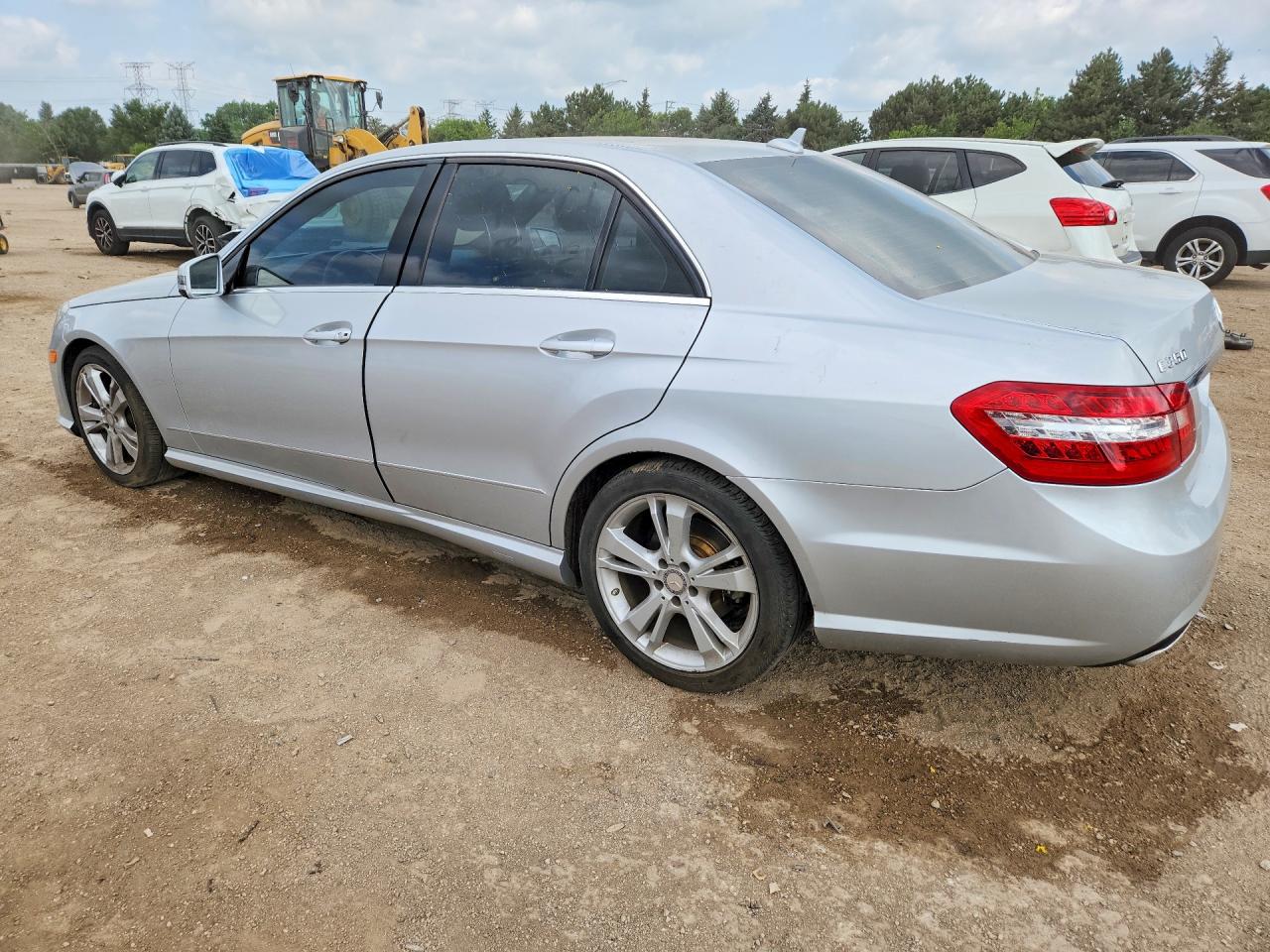 2013 Mercedes-benz E 350 4matic Silver vin: WDDHF8JB5DA725969