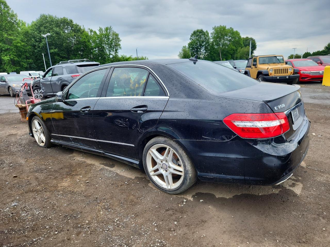 2013 Mercedes-benz E 350 4matic Black vin: WDDHF8JB5DA739998