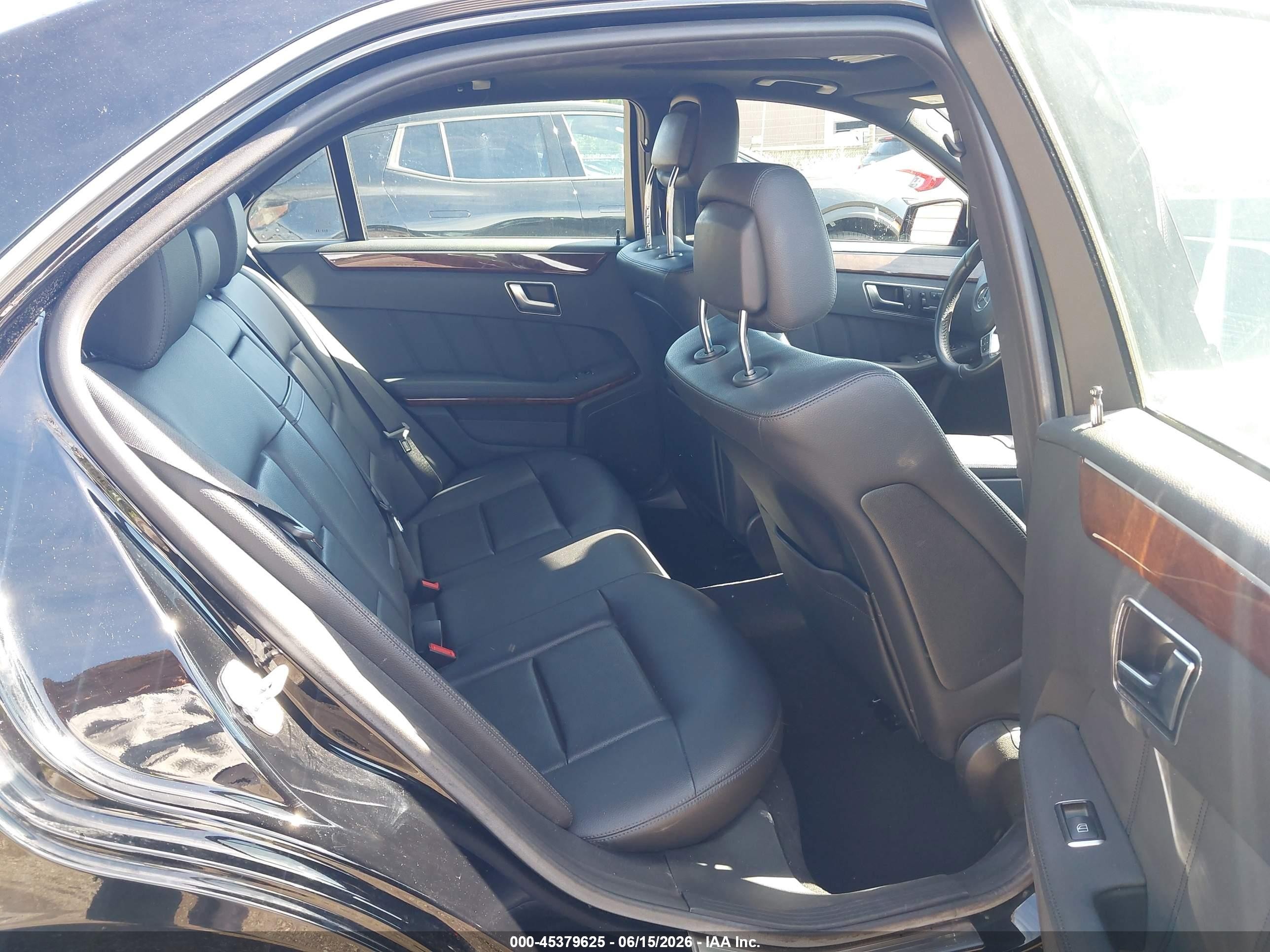 2013 Mercedes-benz E 350 4matic Black vin: WDDHF8JB5DA764674