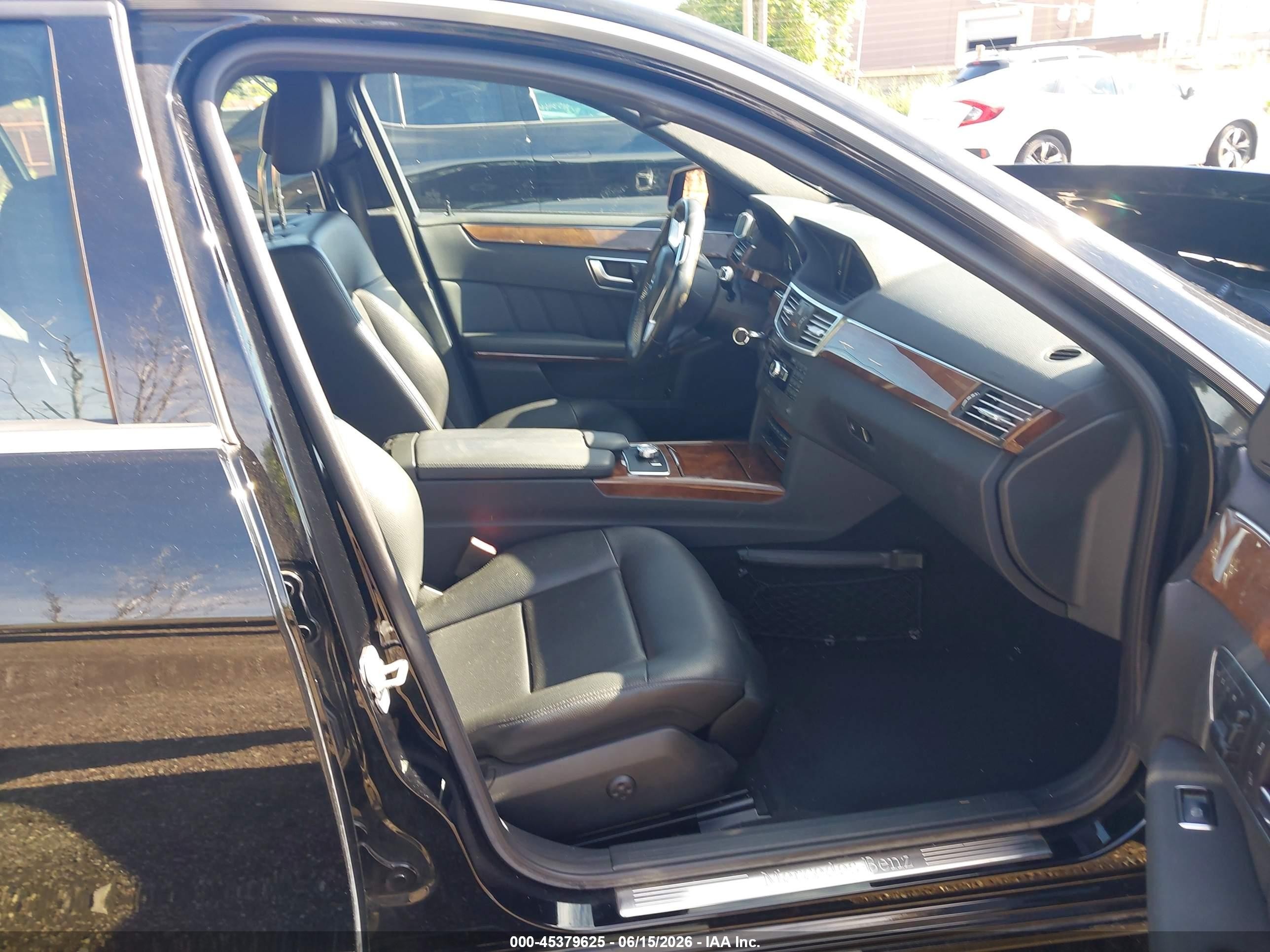 2013 Mercedes-benz E 350 4matic Black vin: WDDHF8JB5DA764674
