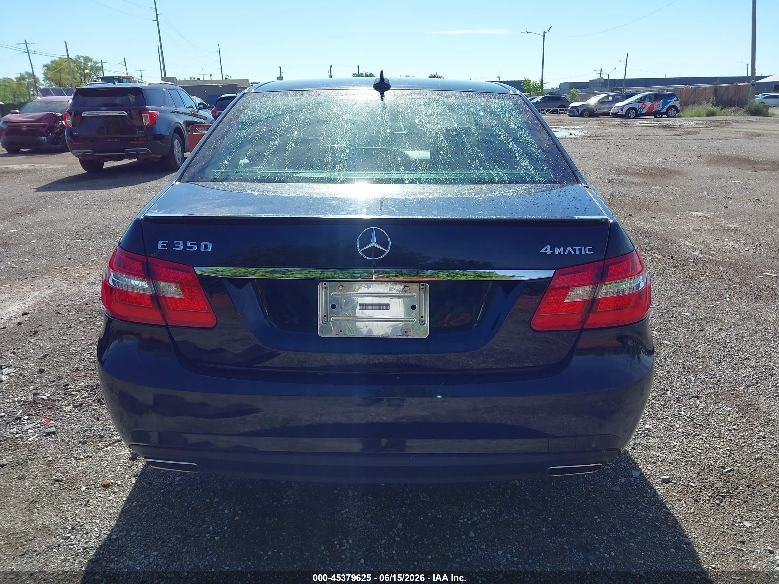 2013 Mercedes-benz E 350 4matic Black vin: WDDHF8JB5DA764674